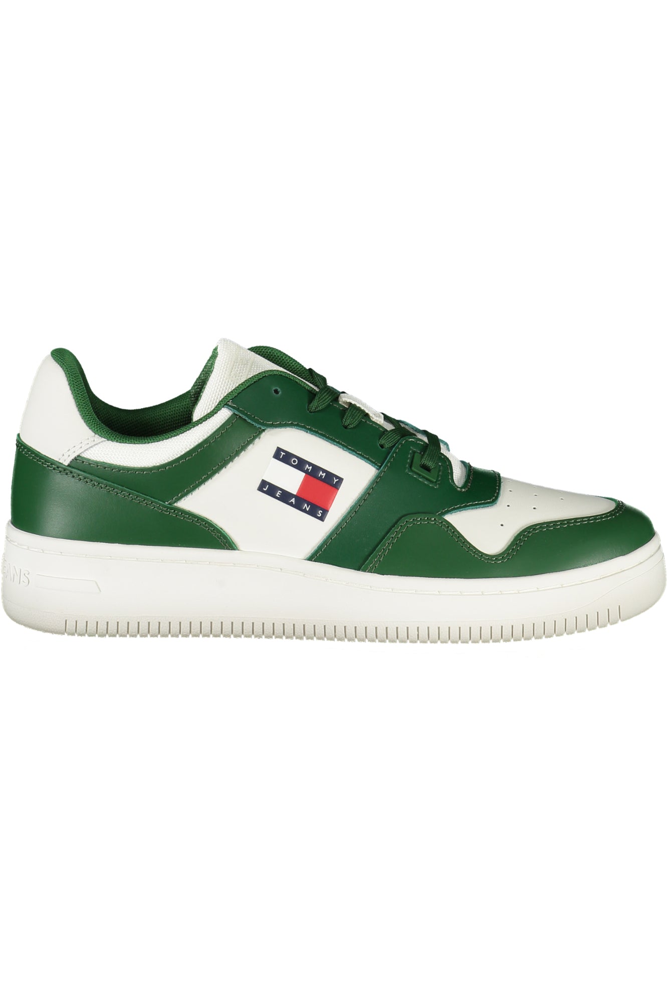 EM0EM01395_VEL2P – Trendiger Herren-Sportschuh in Grün mit Kontrastdetails und Logo – Größe: 40, 41, 42, 43, 44, 45, 46 – Farbe: Verde