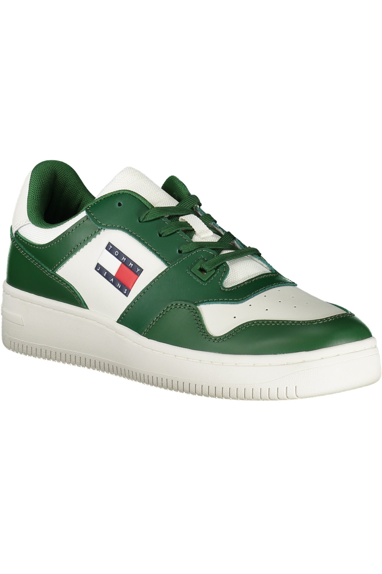 EM0EM01395_VEL2P – Trendiger Herren-Sportschuh in Grün mit Kontrastdetails und Logo – Größe: 40, 41, 42, 43, 44, 45, 46 – Farbe: Verde