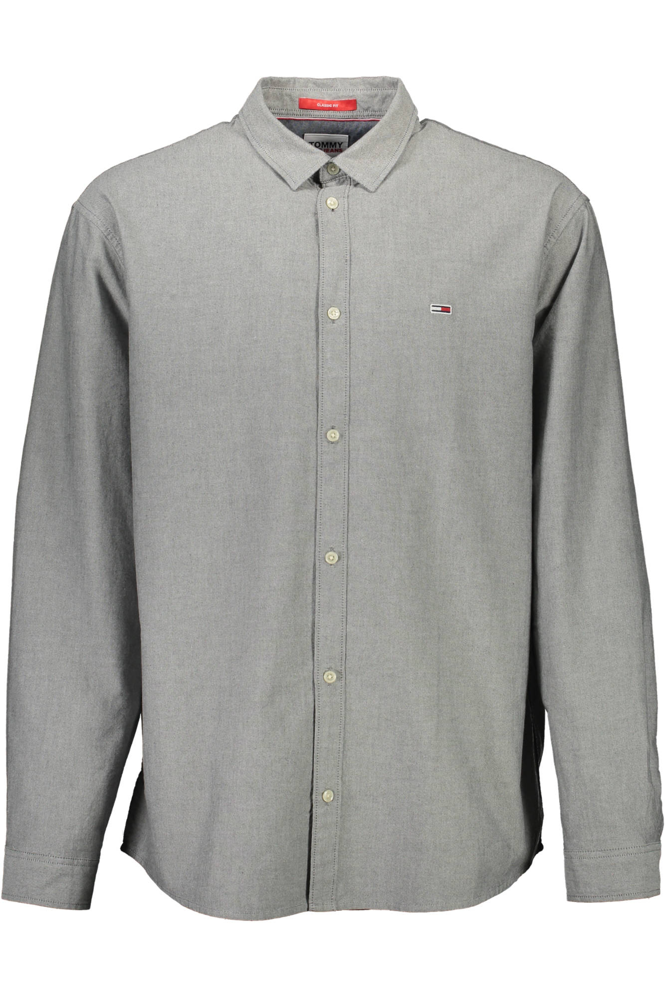 DM0DM15408_GRIGIO_BDS – Herren Langarmhemd Grau – Stilvolles Design aus Bio-Baumwolle – Größe: S, XL, L – Farbe: Grigio