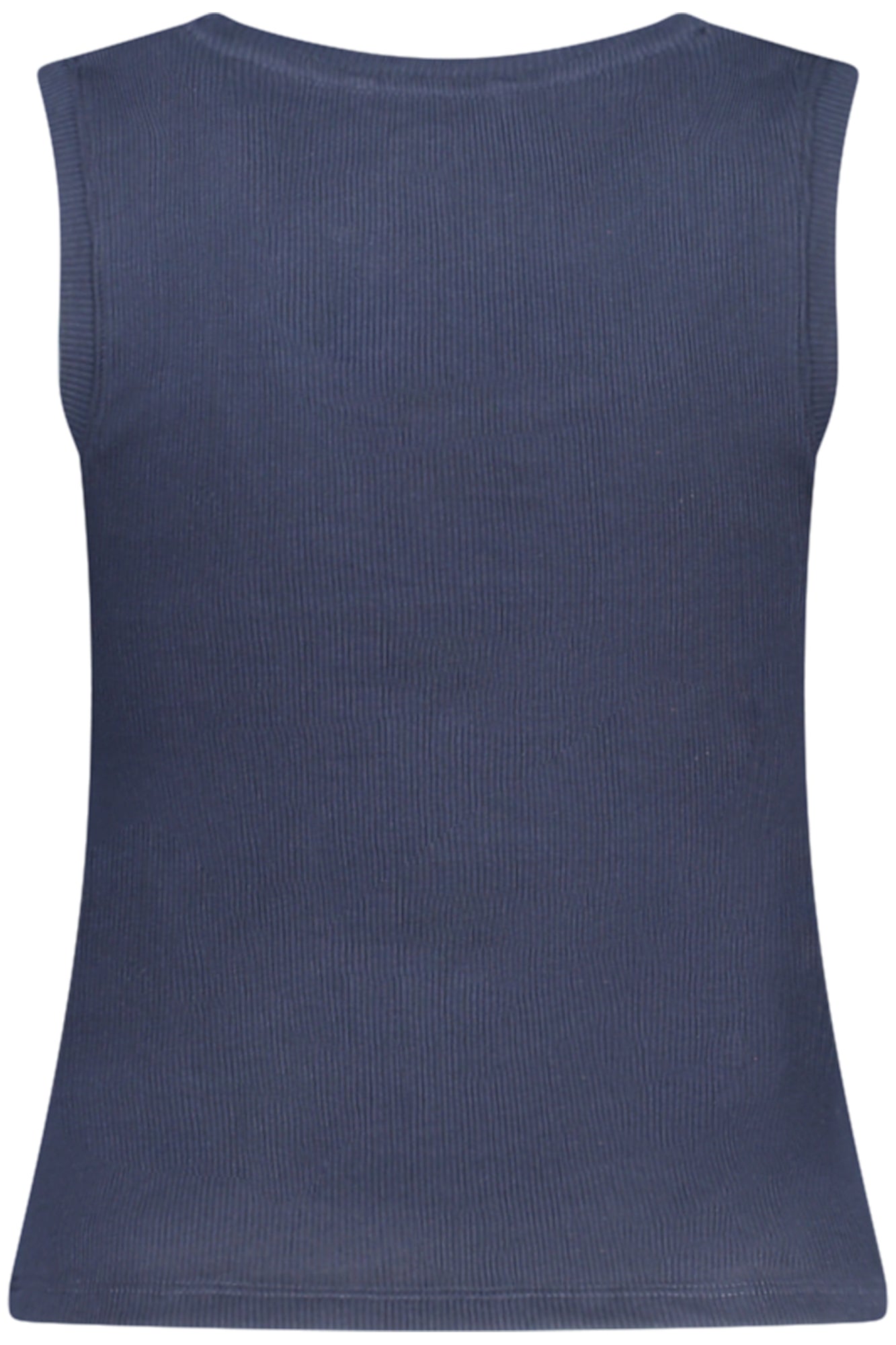 DW0DW21369_BLC1G – Damen-Tanktop Blau mit Stickerei – Nachhaltige Baumwolle, weiter Schnitt – Größe: XS, S, M, L, XL – Farbe: Blu