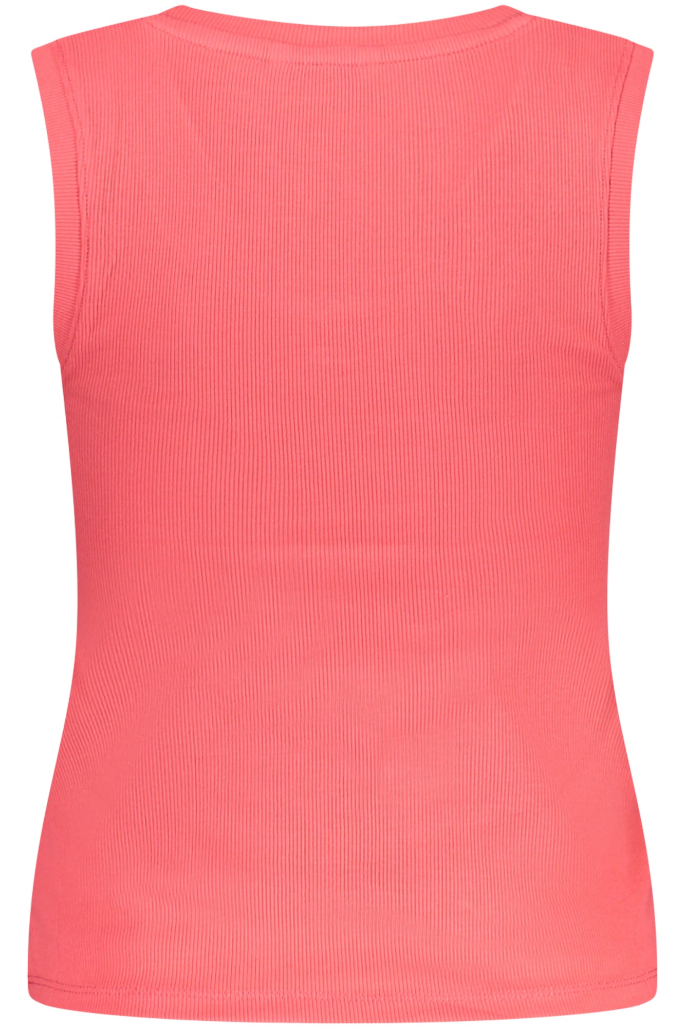 DW0DW20673_RSXI2 – Damen-Tanktop in Rosa mit Stickerei aus recycelter Baumwolle – Größe: XS, S, M, L, XL – Farbe: Rosa