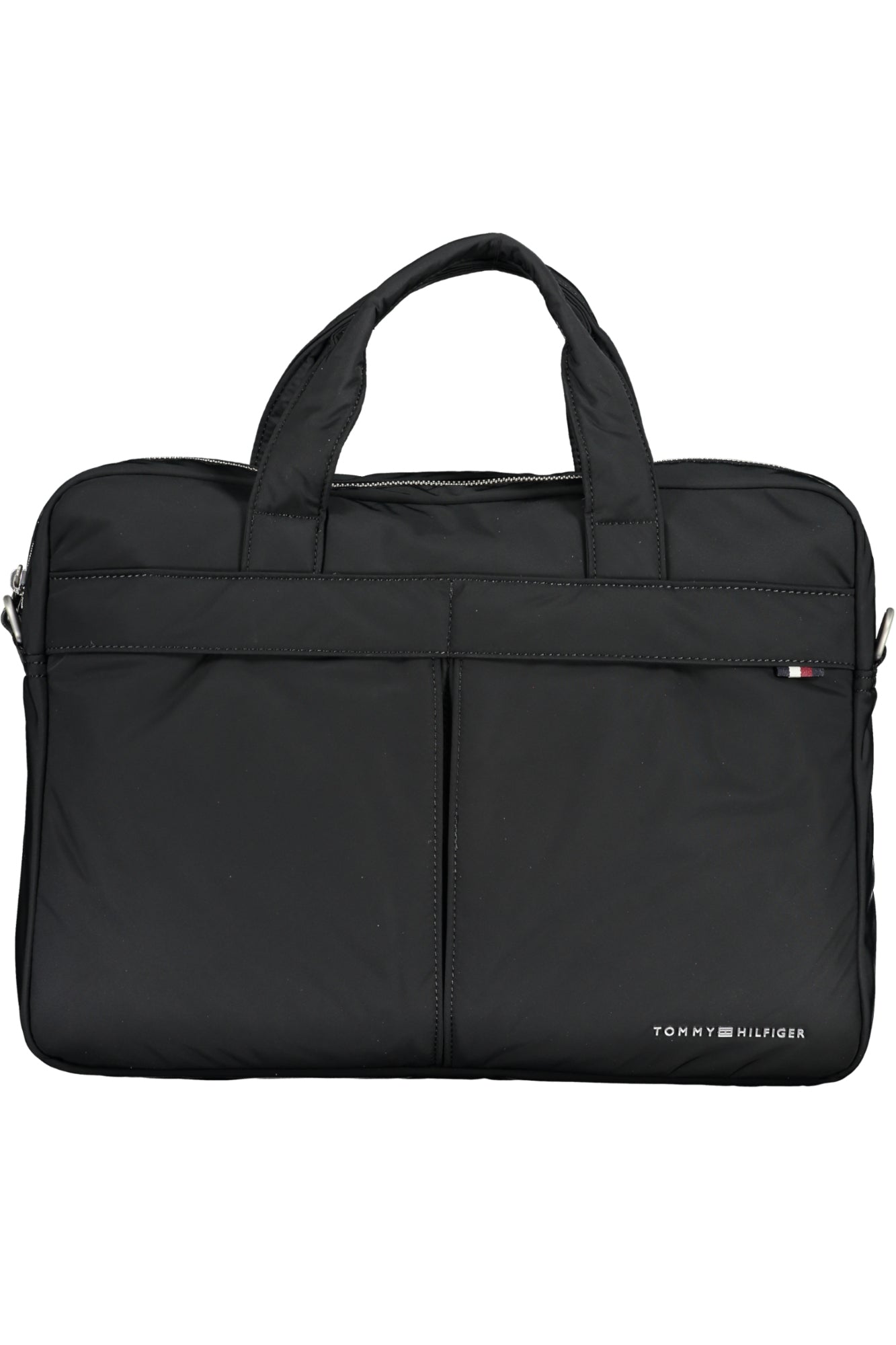 AM0AM12215_NEBDS – Schwarze Herrentasche: Stilvoll & Praktisch mit Laptopfach – Größe: UNI – Farbe: Nero