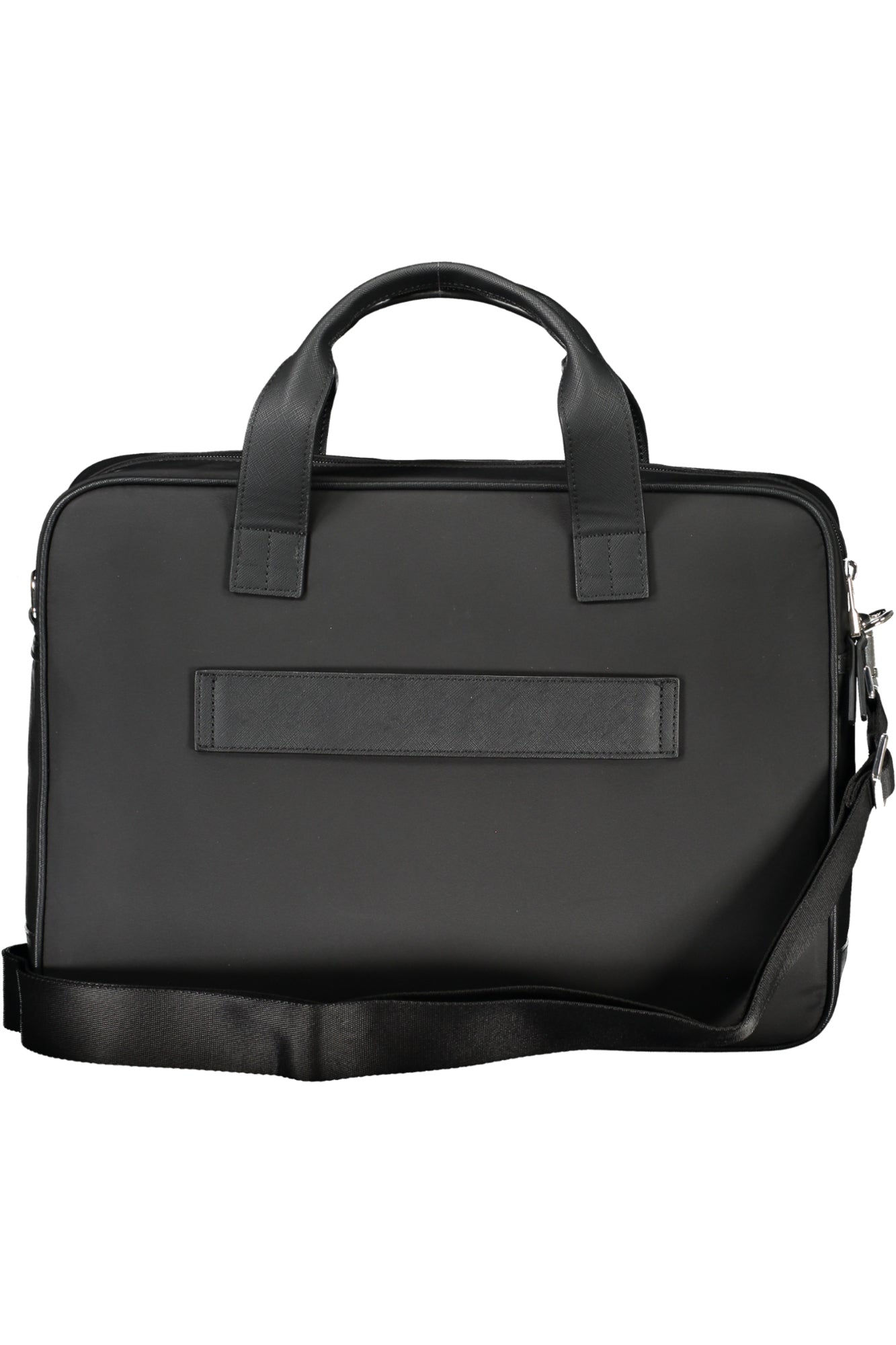 AM0AM11836_NEBDS – Stilvolle schwarze Herrentasche aus recyceltem Material mit Laptop-Fach – Größe: UNI – Farbe: Nero