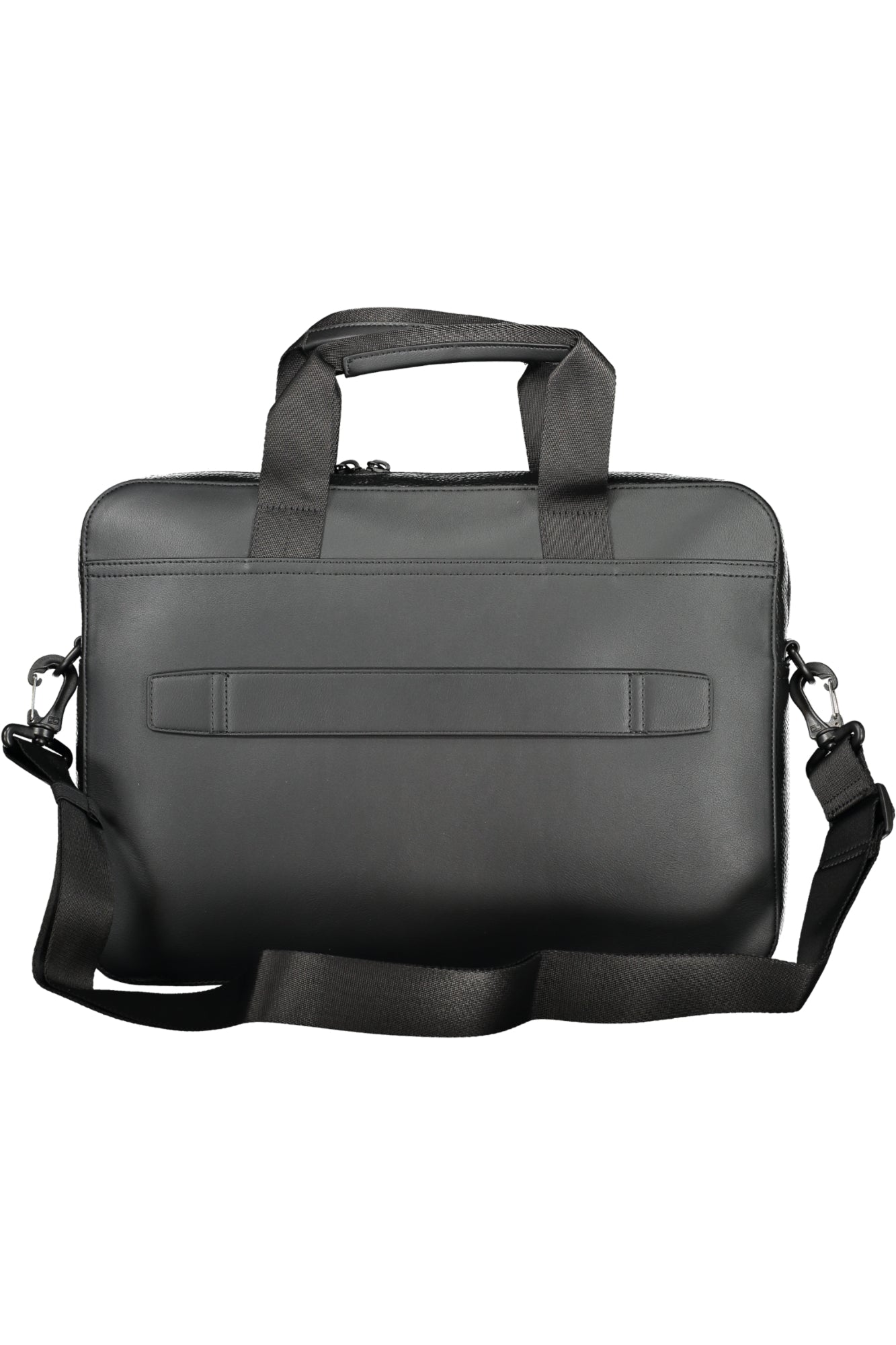 AM0AM13096_NEBDS – Stilvolle schwarze Aktentasche für Herren mit Laptop-Fach und Schultergurt – Größe: UNI – Farbe: Nero