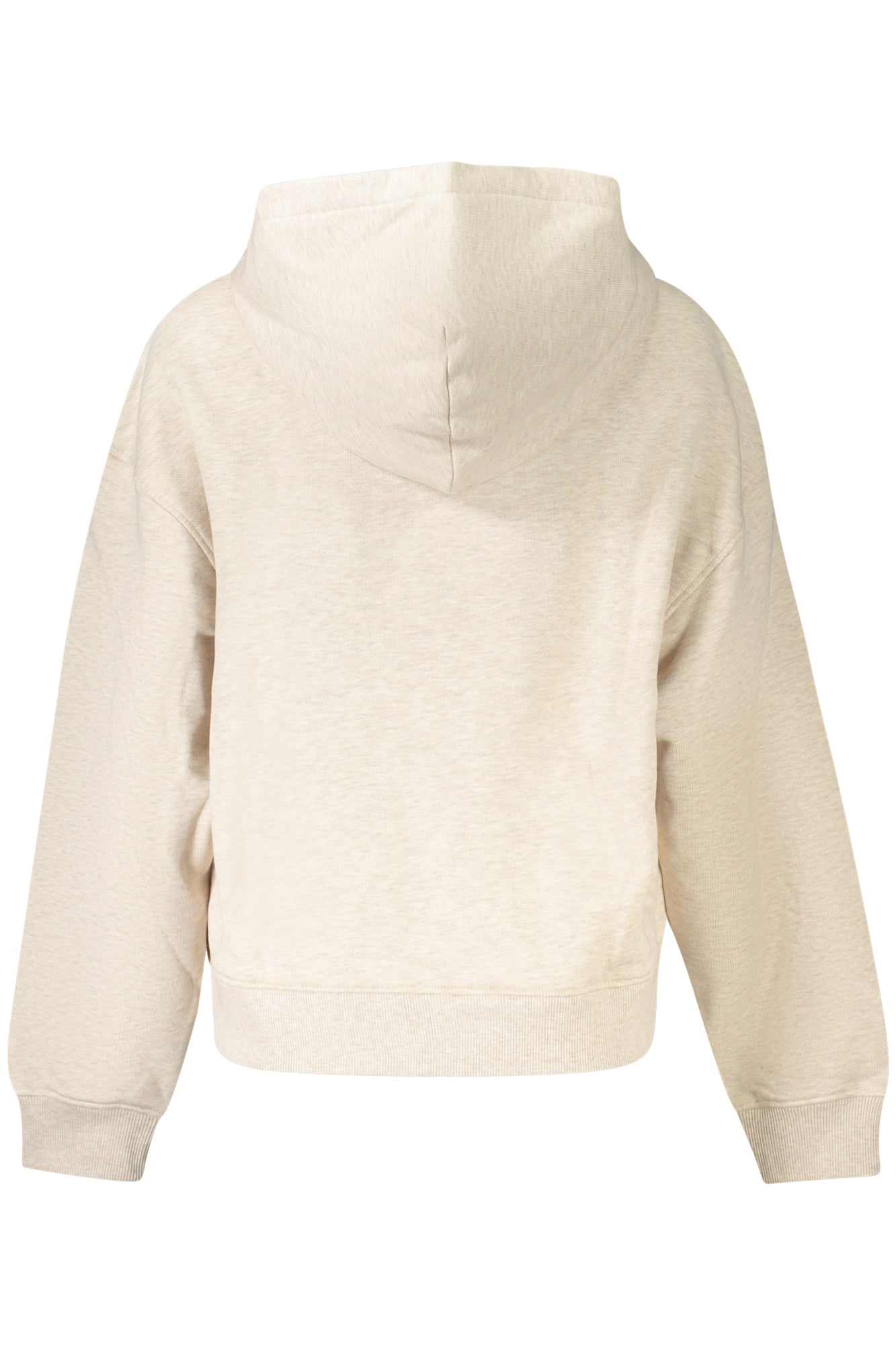 DW0DW19412_BEAE3 – Nachhaltige Beige Damen Sweatjacke mit Kapuze und Reißverschluss – Größe: XS, S, M, L, XL – Farbe: Beige