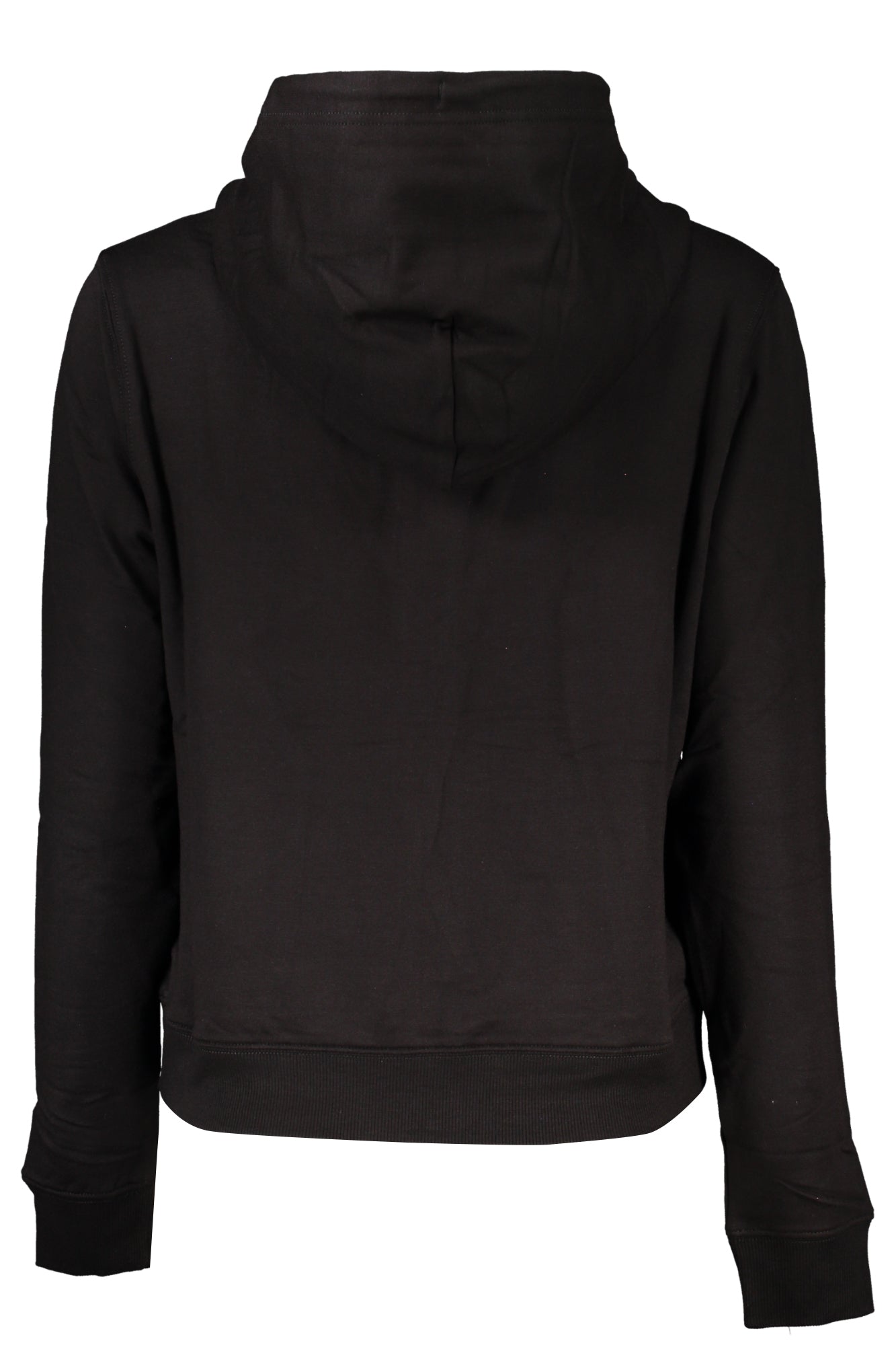 DW0DW17338_NEBDS – Damen-Schwarz-Sweatshirt mit Reißverschluss und Stickerei – Größe: XS, S, M, L, XL – Farbe: Nero