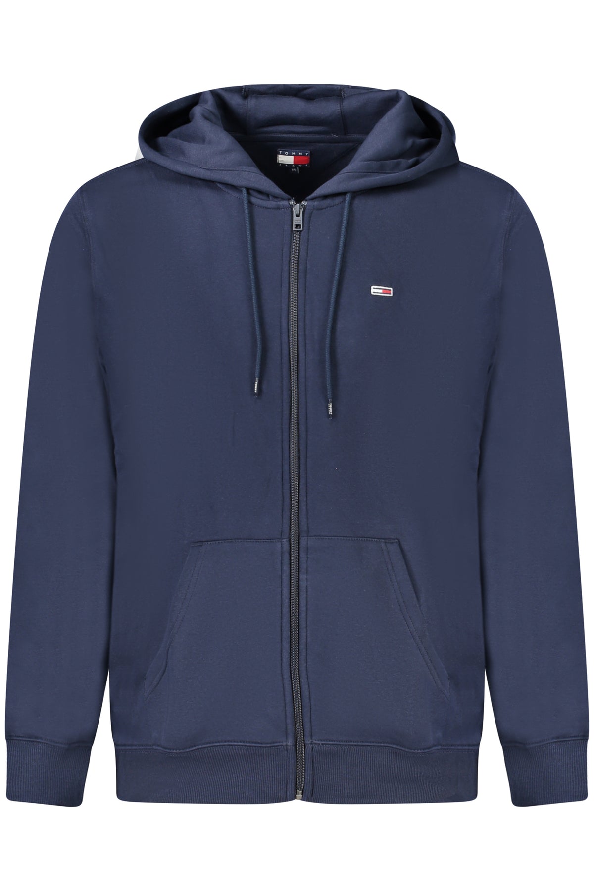 DM0DM20743_BLC1G – Herren Kapuzen-Sweatshirt Blau: Gefüttert, Reißverschluss, Baumwolle – Größe: S, M, L, XL, 2XL – Farbe: Blu