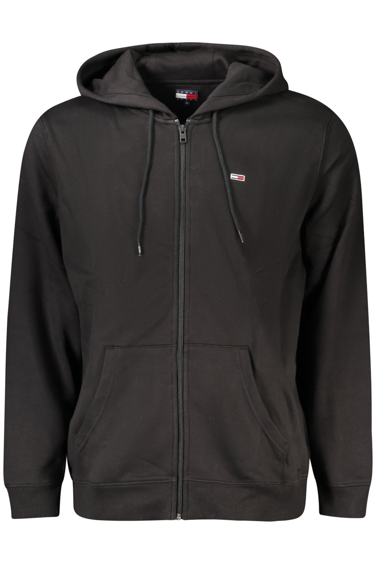 DM0DM20743_NEBDS – Nachhaltiges Herren-Sweatshirt mit Reißverschluss und Kapuze in Schwarz – Größe: S, M, L, XL, 2XL – Farbe: Nero