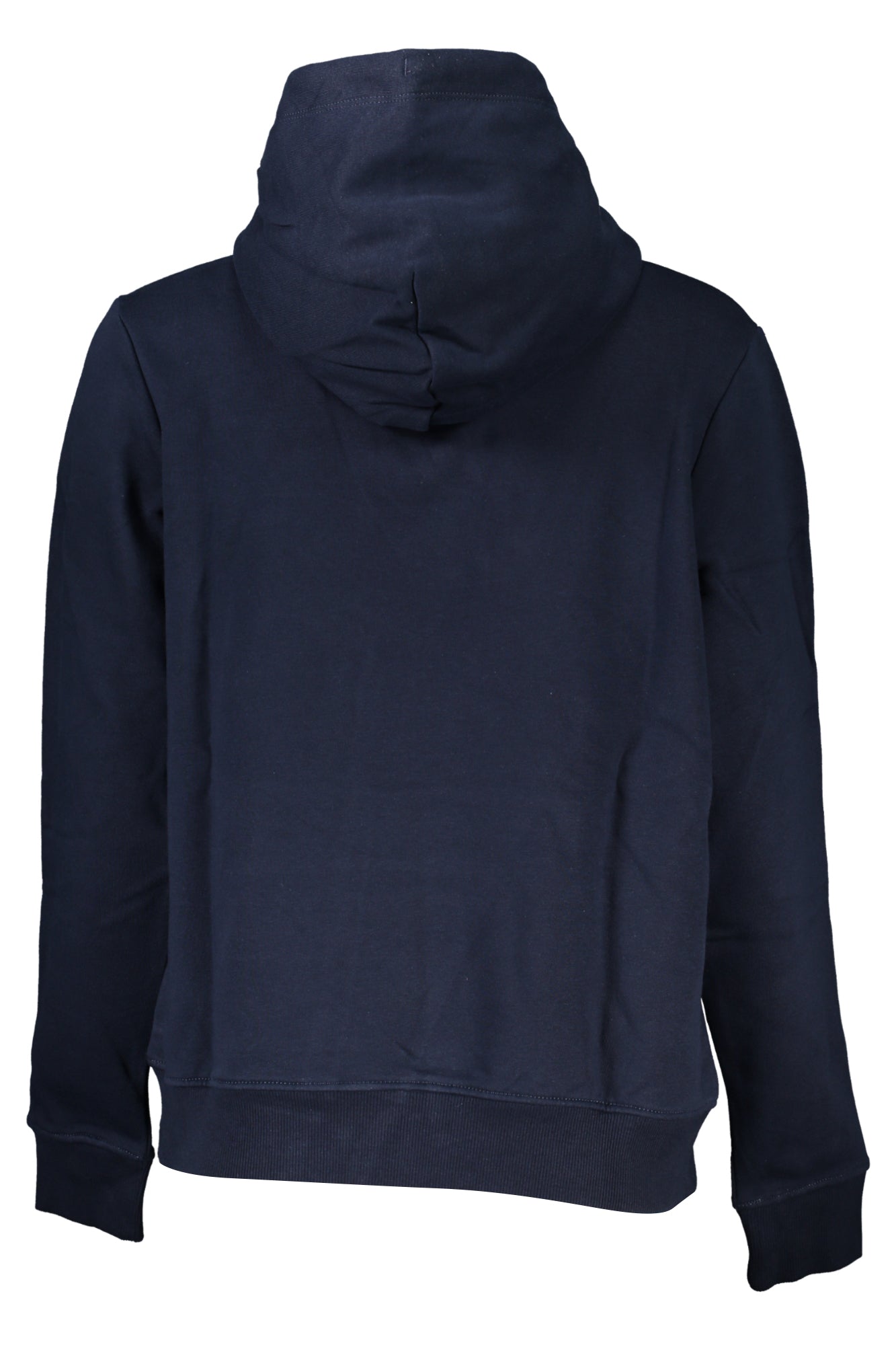 DW0DW17324_BLC1G – Damen-Fleece-Kapuzenpullover Blau: Bio-Baumwolle & Kängurutasche – Größe: XS, S, M, L, XL – Farbe: Blu