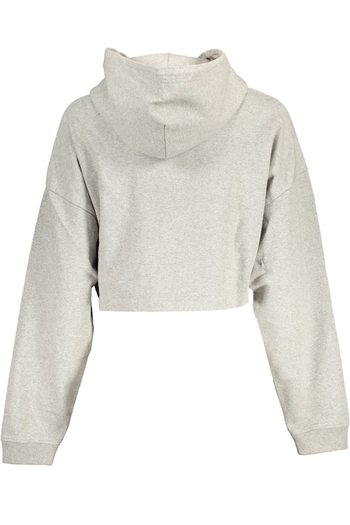 DW0DW14872_GRIGIO_PJ4 – Grauer Langarm-Kapuzenpullover für Damen – Nachhaltiges Design – Größe: XS, S, M, L, XL – Farbe: Grigio