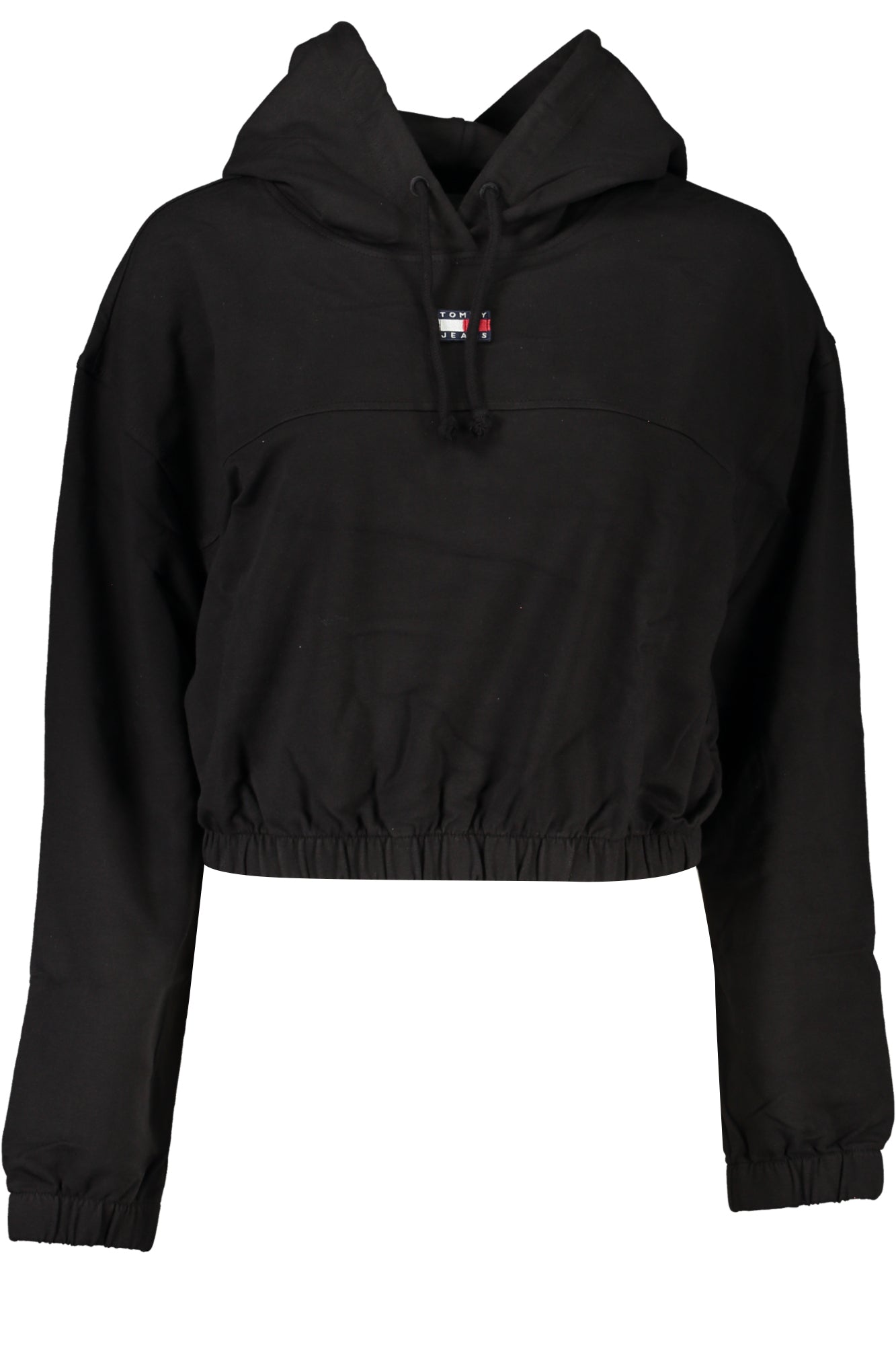 DW0DW16135_NEBDS – Eleganter Damenpullover in Schwarz - Langarm-Hoodie ohne Reißverschluss – Größe: 2XS, XS – Farbe: Nero