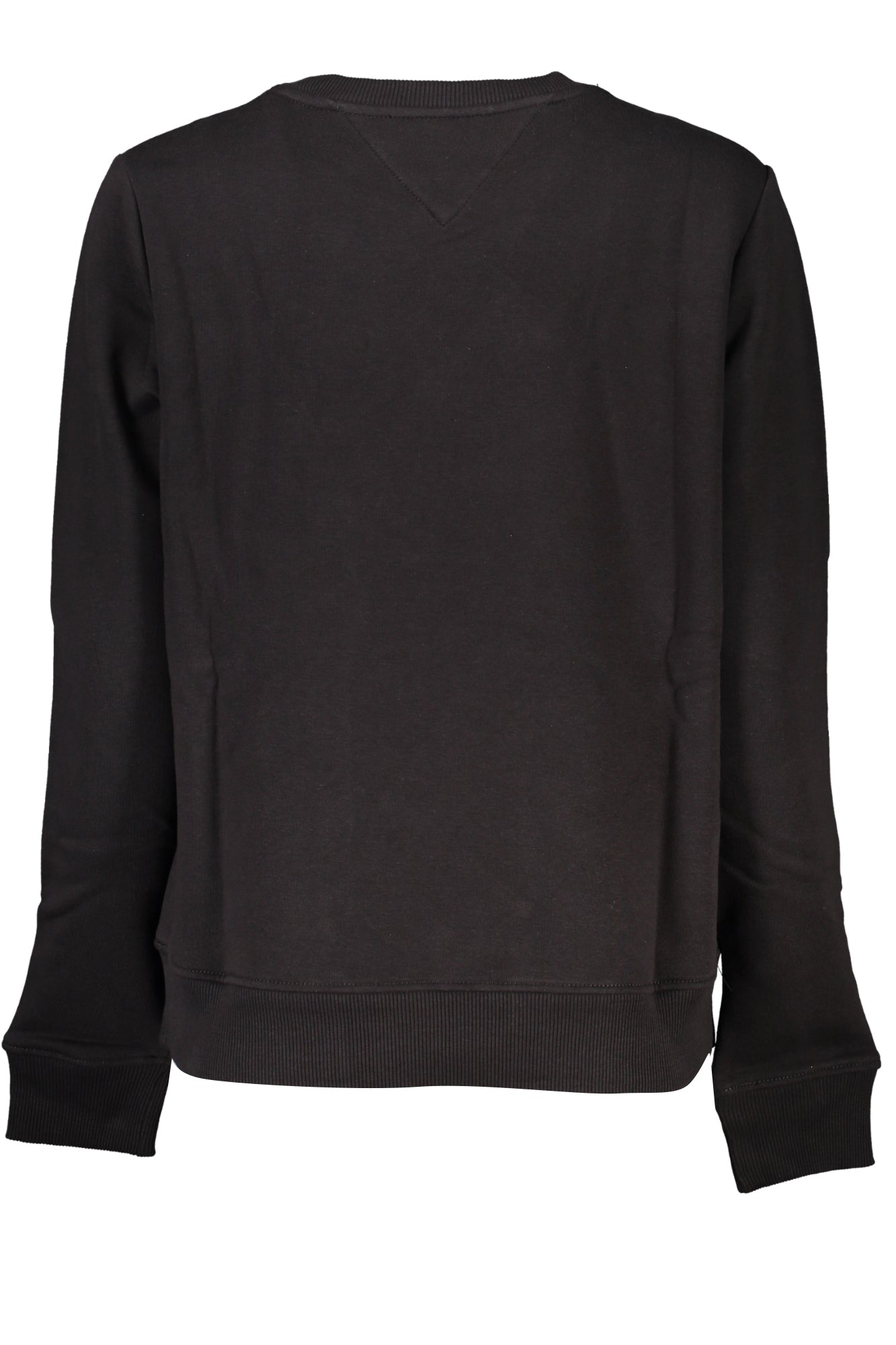 DW0DW17323_NEBDS – Damen Sweatshirt schwarz, gefüttert, mit Stickerei aus Bio-Baumwolle – Größe: L, XL, S, XS – Farbe: Nero