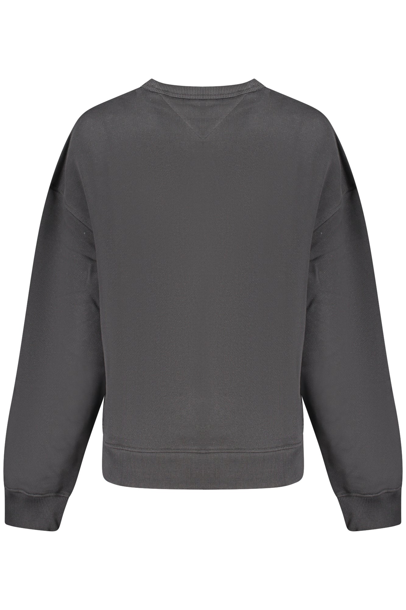 DW0DW19408_NEBDS – Nachhaltiger Damenpullover in Schwarz – Rundhals & Stickerei-Details – Größe: XS, S, M, L, XL – Farbe: Nero