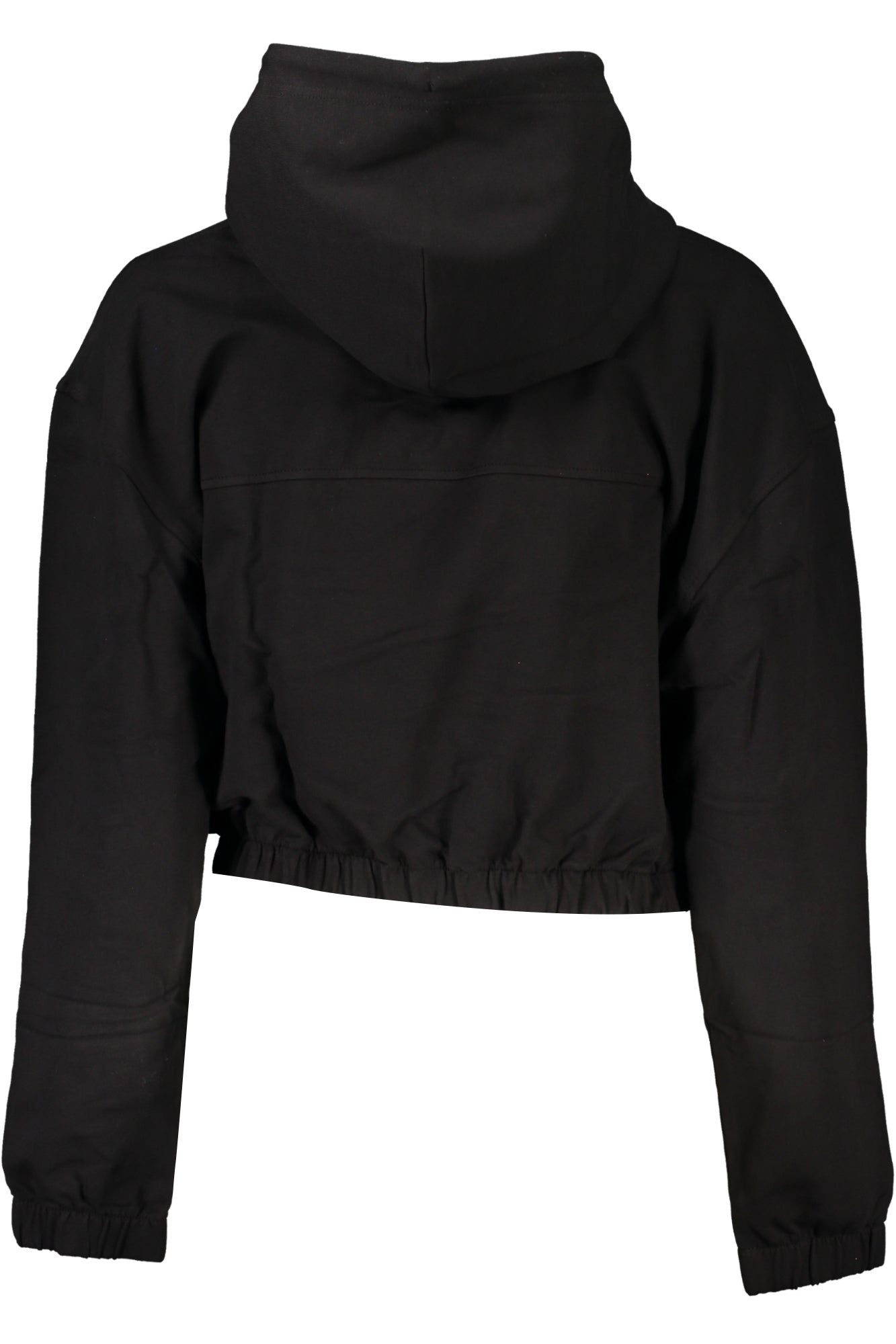 DW0DW16135_NEBDS – Eleganter Damenpullover in Schwarz - Langarm-Hoodie ohne Reißverschluss – Größe: 2XS, XS – Farbe: Nero