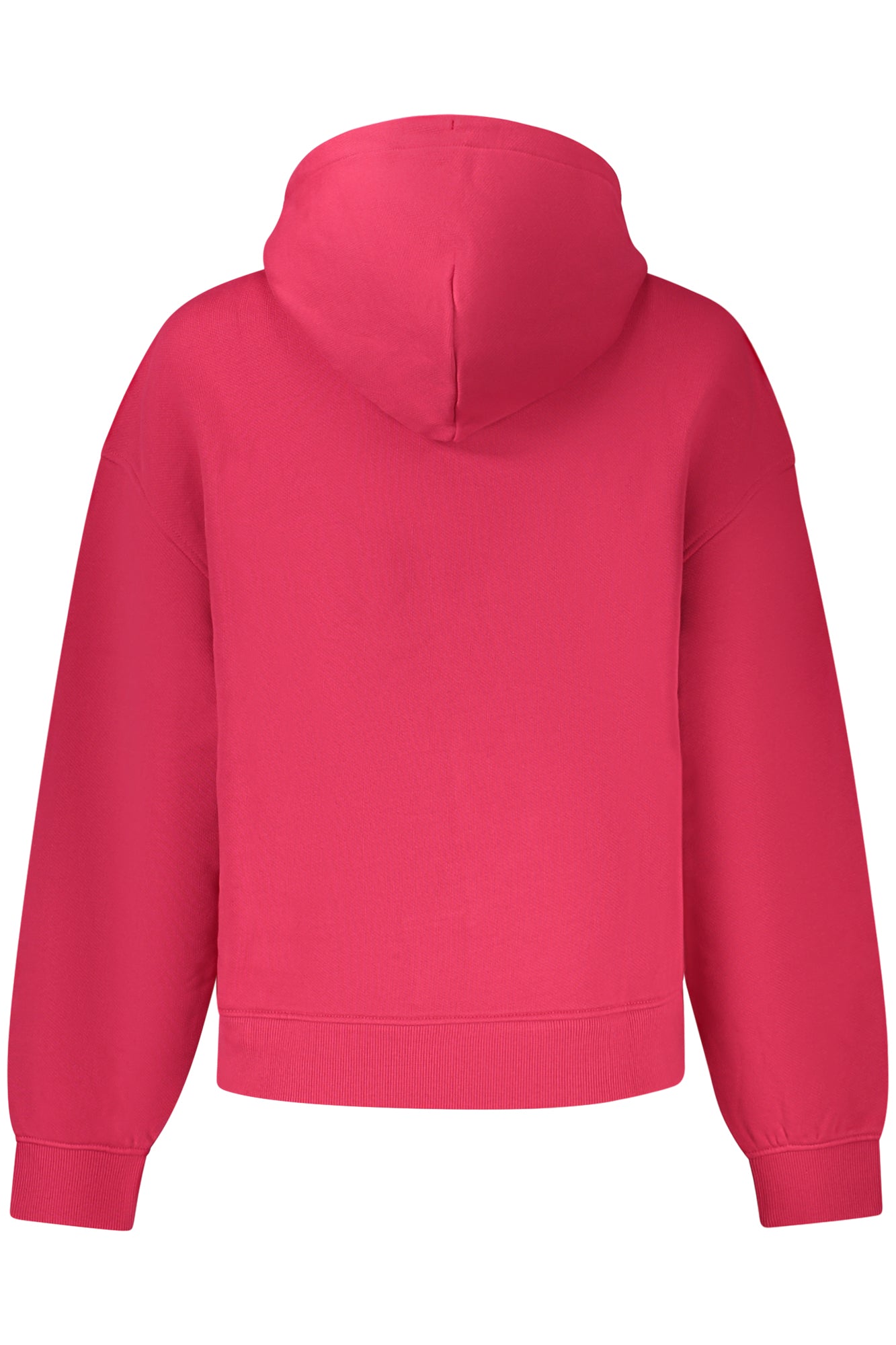 DW0DW19414_RSXJP – Rosa Damenkapuzenpullover aus regenerierter Baumwolle mit Stickerei – Größe: XS, S, M, L, XL – Farbe: Rosa