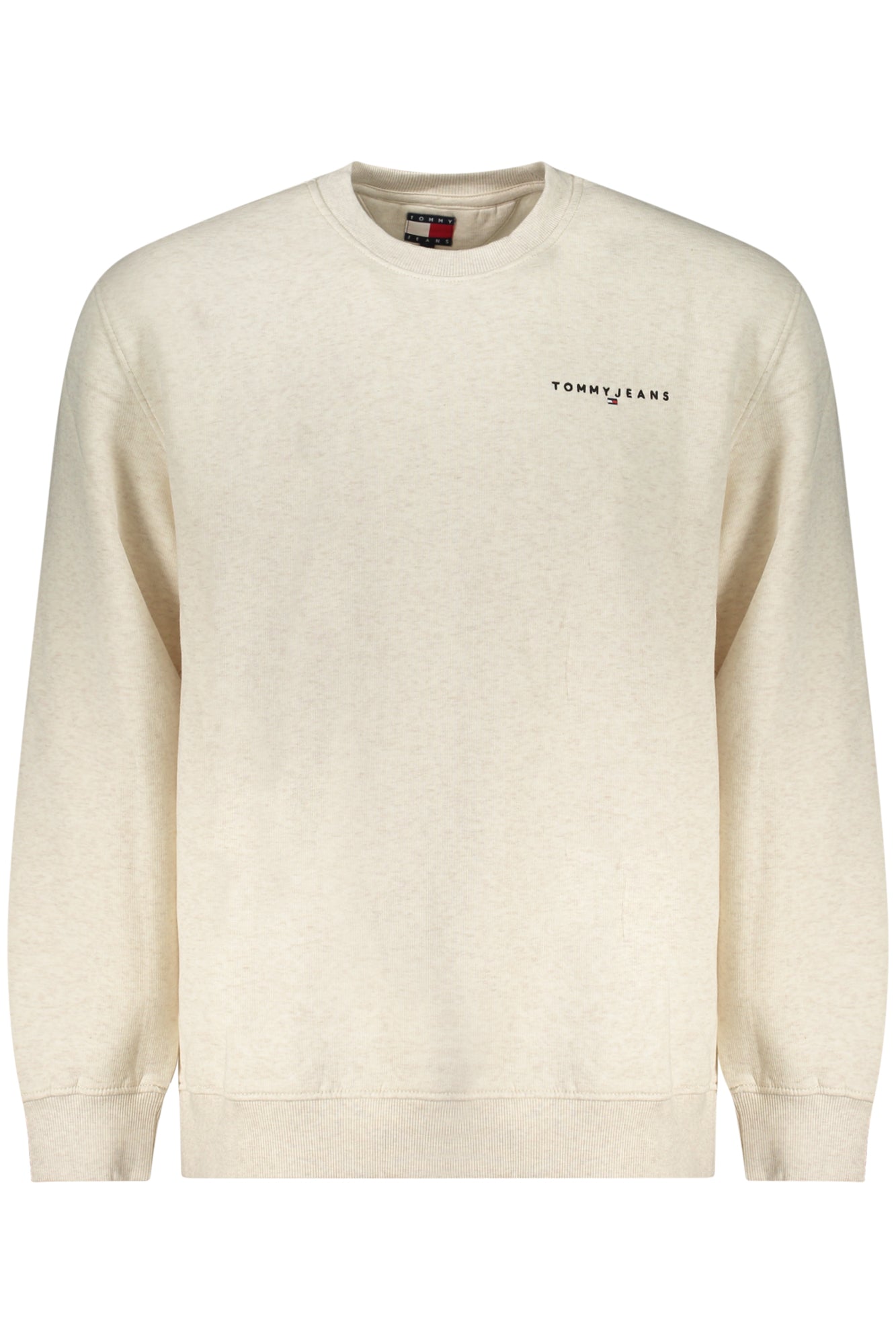 DM0DM20249_BEAE3 – Herren-Sweatshirt Beige: Langer Arm, Rundhals, Nachhaltige Baumwolle – Größe: S, M, L, XL, 2XL – Farbe: Beige