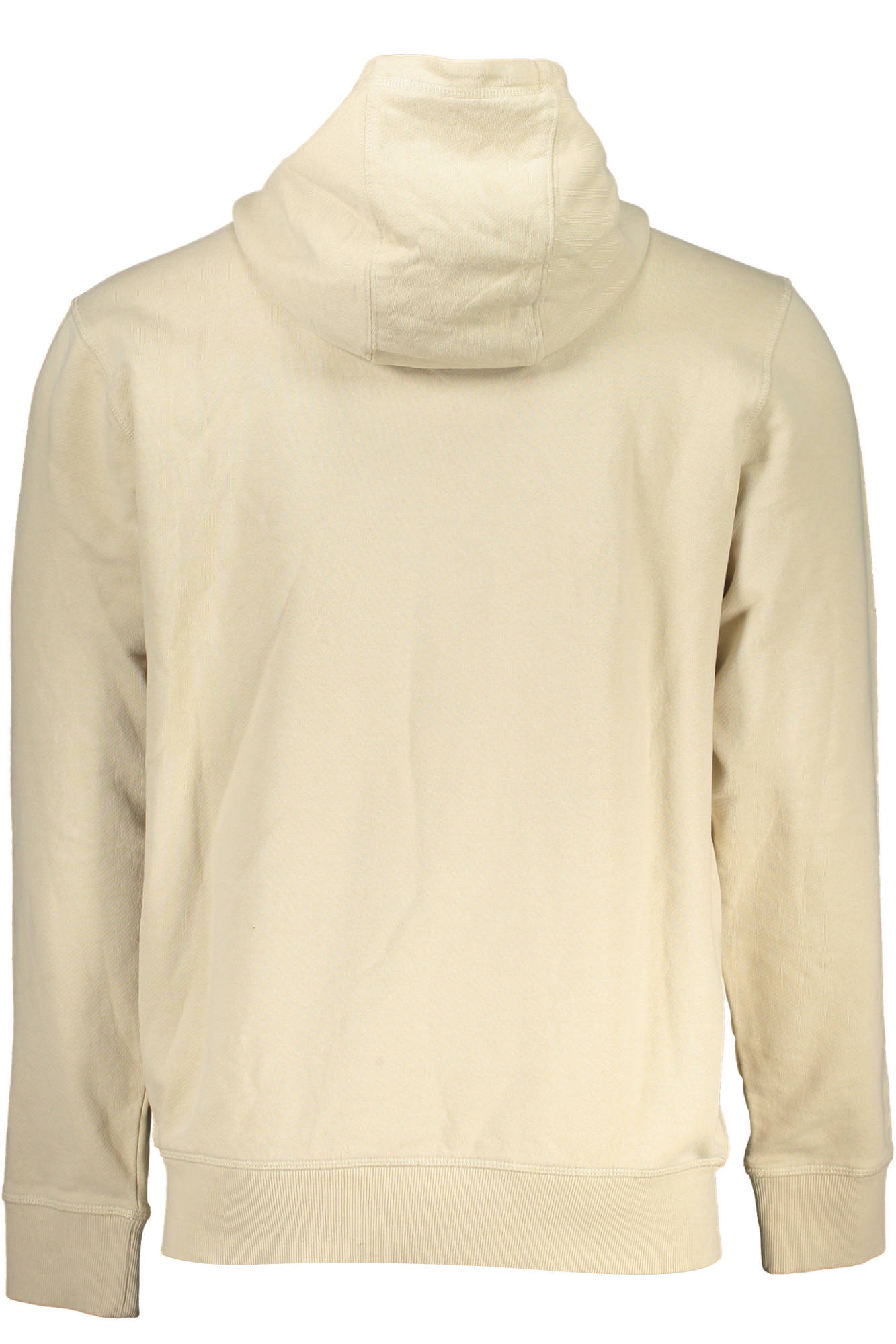 DM0DM13882_BEIGE_ACM – Herren Kapuzensweatshirt Beige aus Bio-Baumwolle - Ohne Reißverschluss – Größe: XS – Farbe: Beige