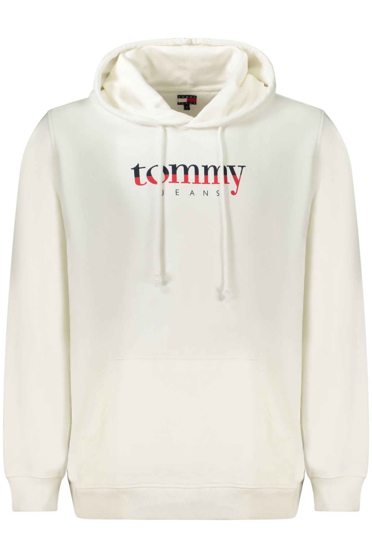 DM0DM22113_BIYBL – Nachhaltiger Herren Kapuzenpullover ohne Reißverschluss, weiß, mit Druck – Größe: S, M, L, XL, 2XL – Farbe: Bianco