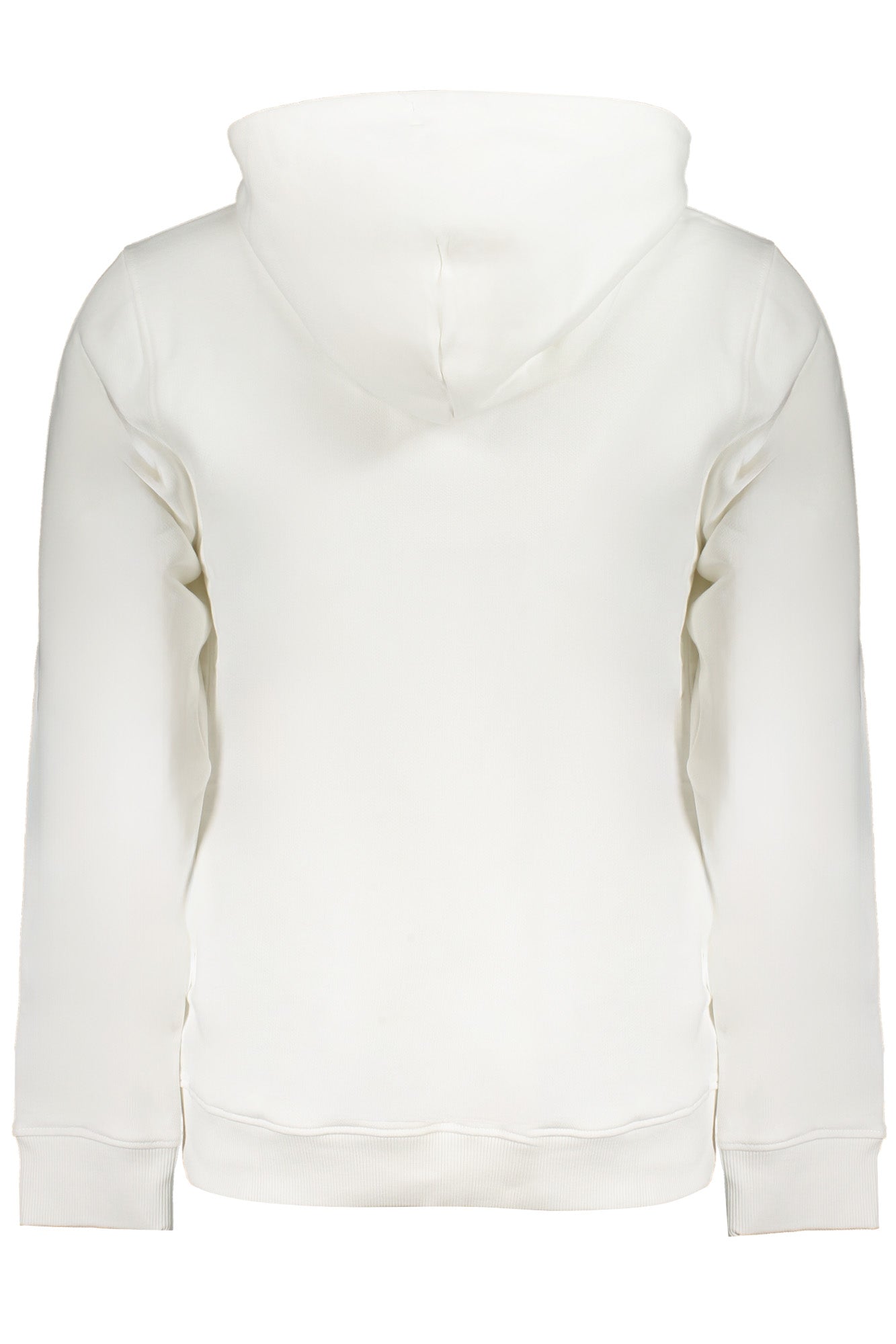 DM0DM17988_BIYBR – Weißes Herren-Kapuzen-Sweatshirt mit Tasche und Applikation – Größe: S, L, XL, 2XL, M – Farbe: Bianco
