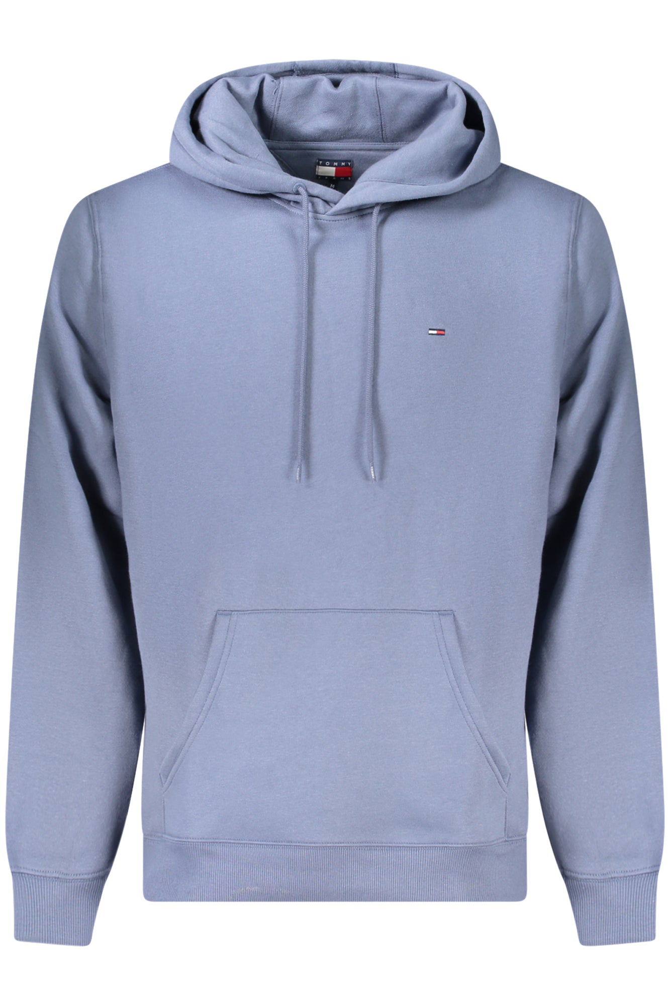 DM0DM20742_BLPO6 – Herren Kapuzenpullover Blau - Nachhaltige Baumwolle, Stickerei-Design – Größe: S, M, L, XL, 2XL – Farbe: Blu