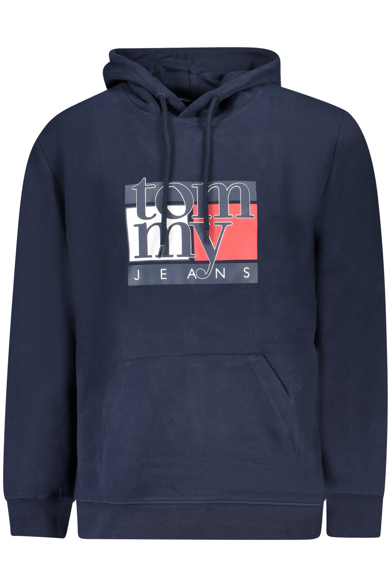 DM0DM22092_BLC1G – Nachhaltiges Herren-Kapuzensweatshirt in Blau aus Bio-Baumwolle – Größe: S, M, L, XL, 2XL, 3XL – Farbe: Blu