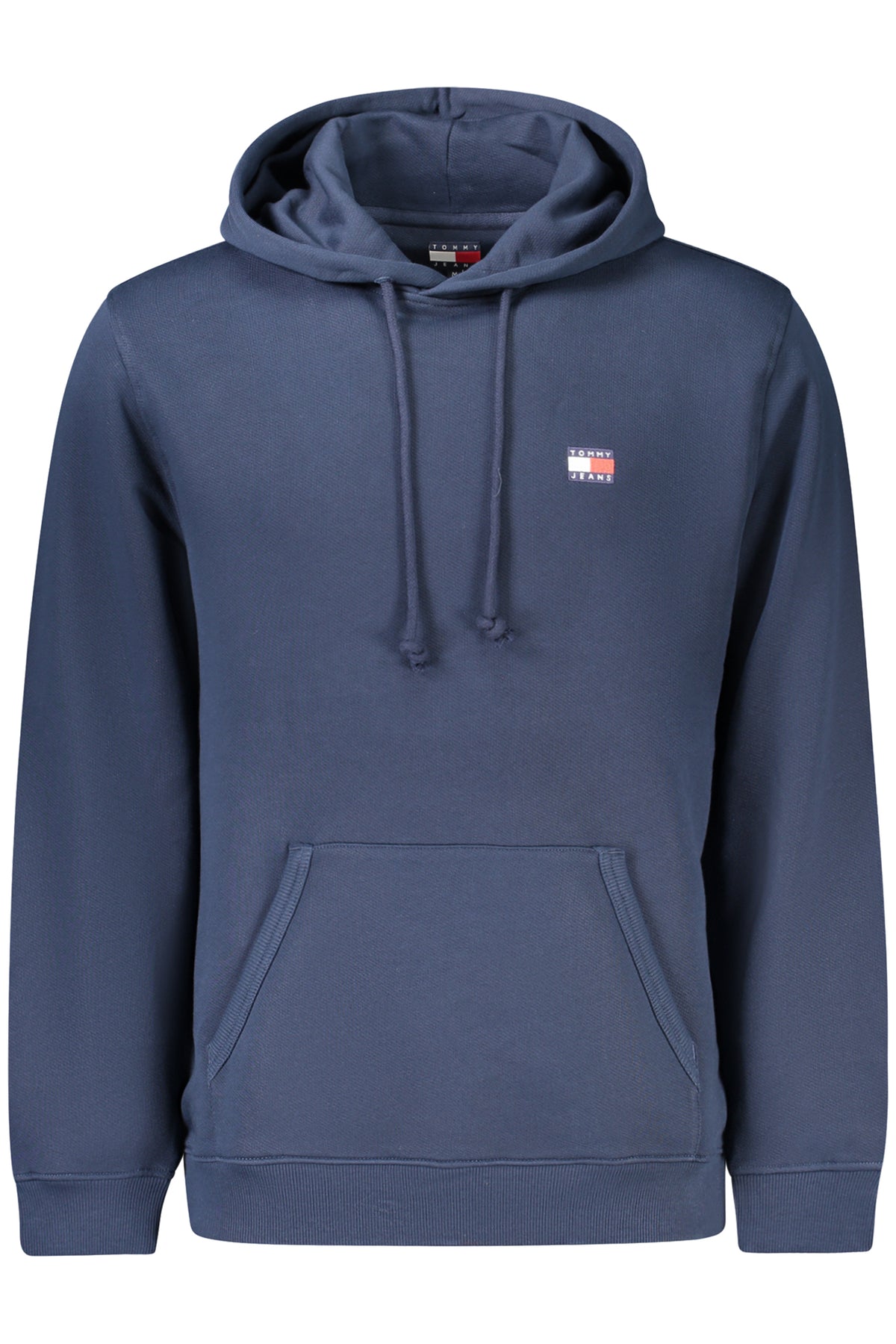DM0DM20258_BLC1G – Herren-Pullover Blau: Nachhaltiger Langarm-Hoodie mit Stickerei – Größe: S, M, L, XL, 2XL, 3XL – Farbe: Blu