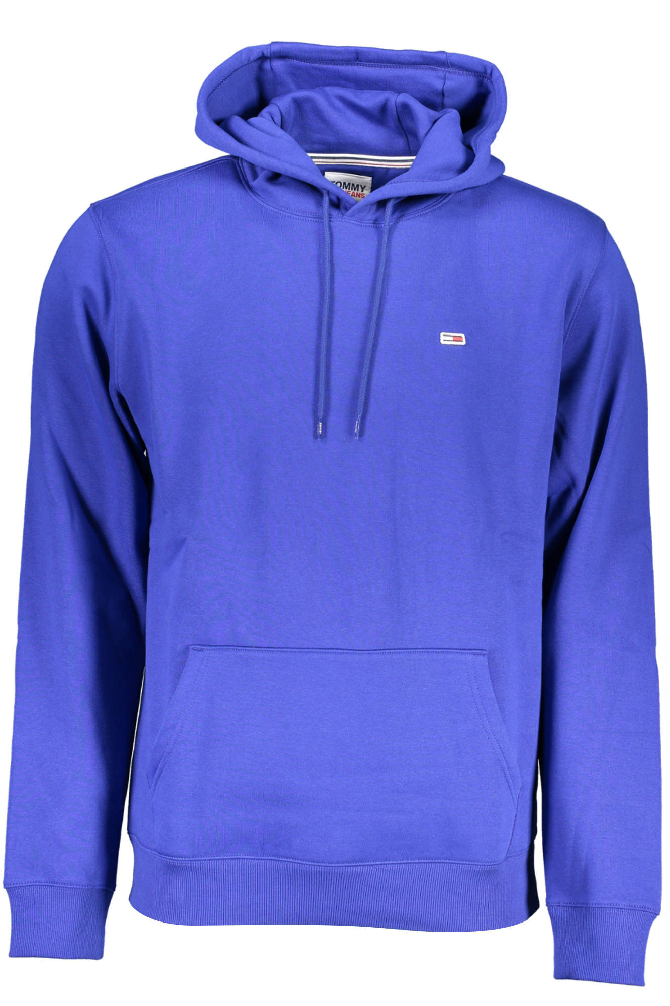 DM0DM09593_8A460B4_BLUC9B – Herren-Kapuzenpullover Blau: Bio-Baumwolle, Gefüttert, Mit Tasche – Größe: S, M, L, XL, 2XL, XS – Farbe: Blu