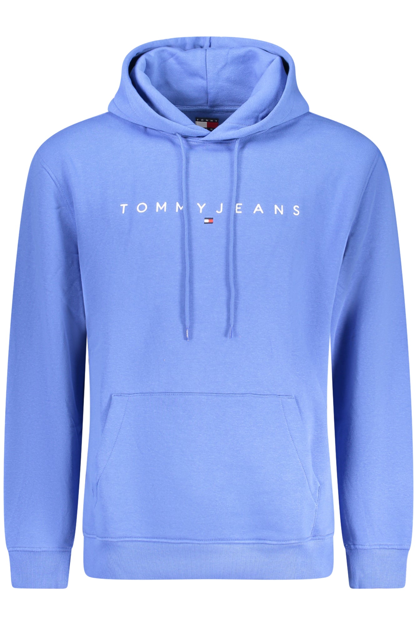 DM0DM20746_BLC6E – Herren Kapuzen-Sweatshirt Blau - Nachhaltig & Stilvoll mit Stickerei – Größe: M – Farbe: Blu