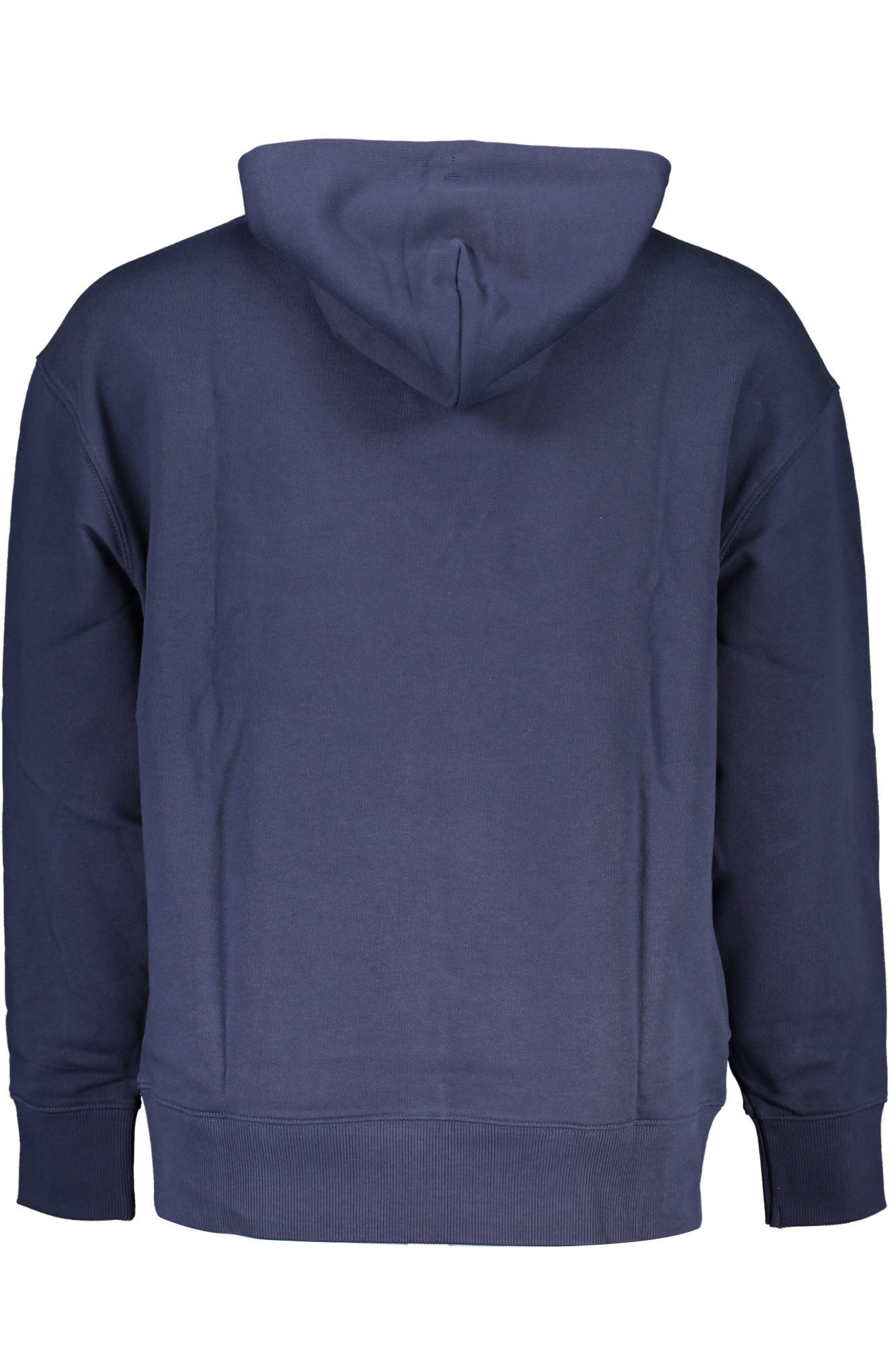 DM0DM16369_BLU_C87 – Herren Kapuzensweatshirt Blau – Nachhaltige Baumwolle, Vordertasche – Größe: S, M, L, XL – Farbe: Blu