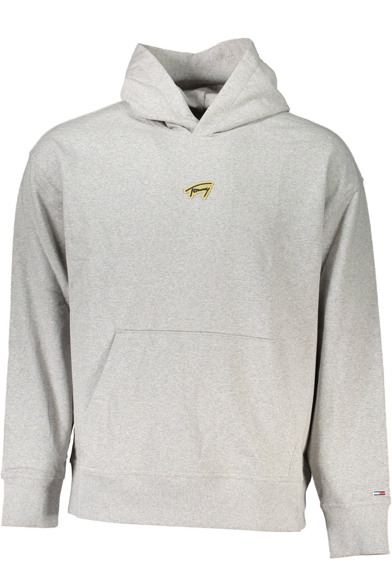 DM0DM17785_GRIGIO_PJ4 – Herren Sweatshirt Grau - Nachhaltiges Langarm-Fleece mit Kapuze – Größe: S, L, 2XL, XL – Farbe: Grigio