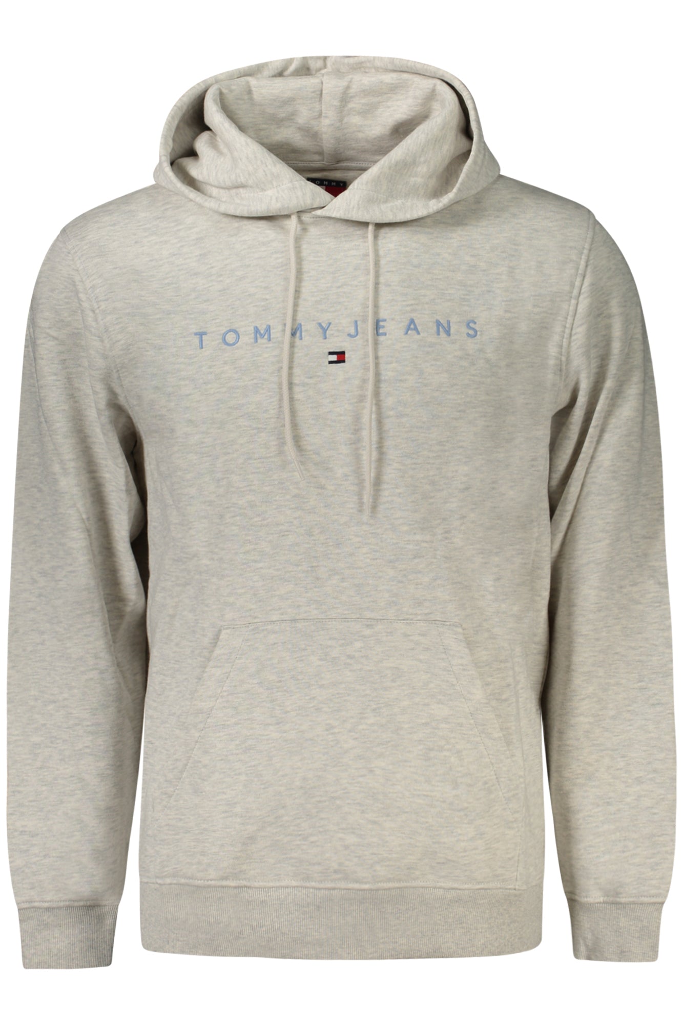 DM0DM20746_GRP09 – Herren-Sweatshirt Grau mit Kapuze & Stickerei - Nachhaltig & Stylish – Größe: S, M, L, XL, 2XL – Farbe: Grigio