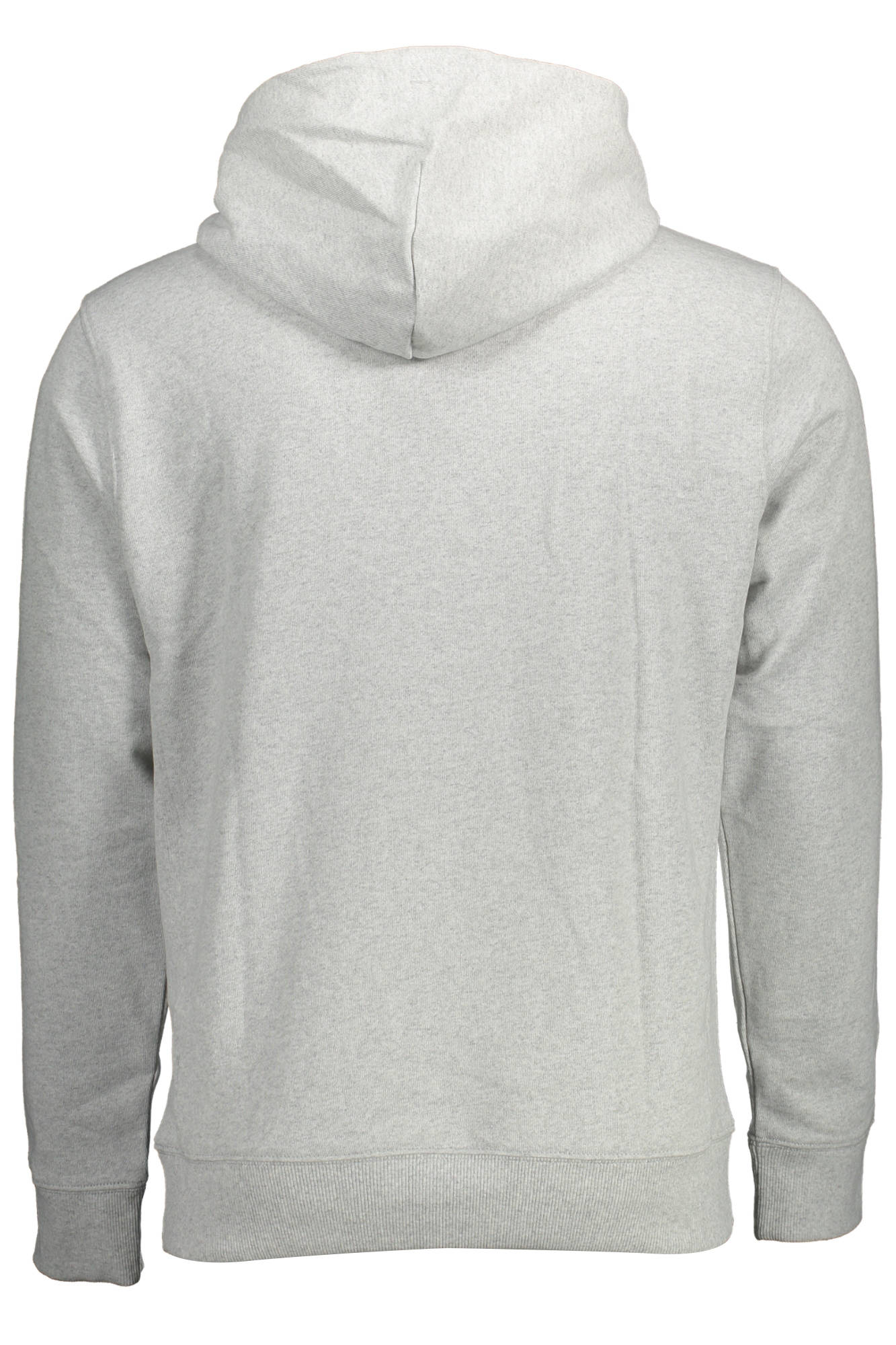 DM0DM11632_GRIGIO_PJ4 – Herren-Sweatshirt Grau: Stilvoller Langarm-Kapuzenpullover mit Stickerei – Größe: 2XL – Farbe: Grigio