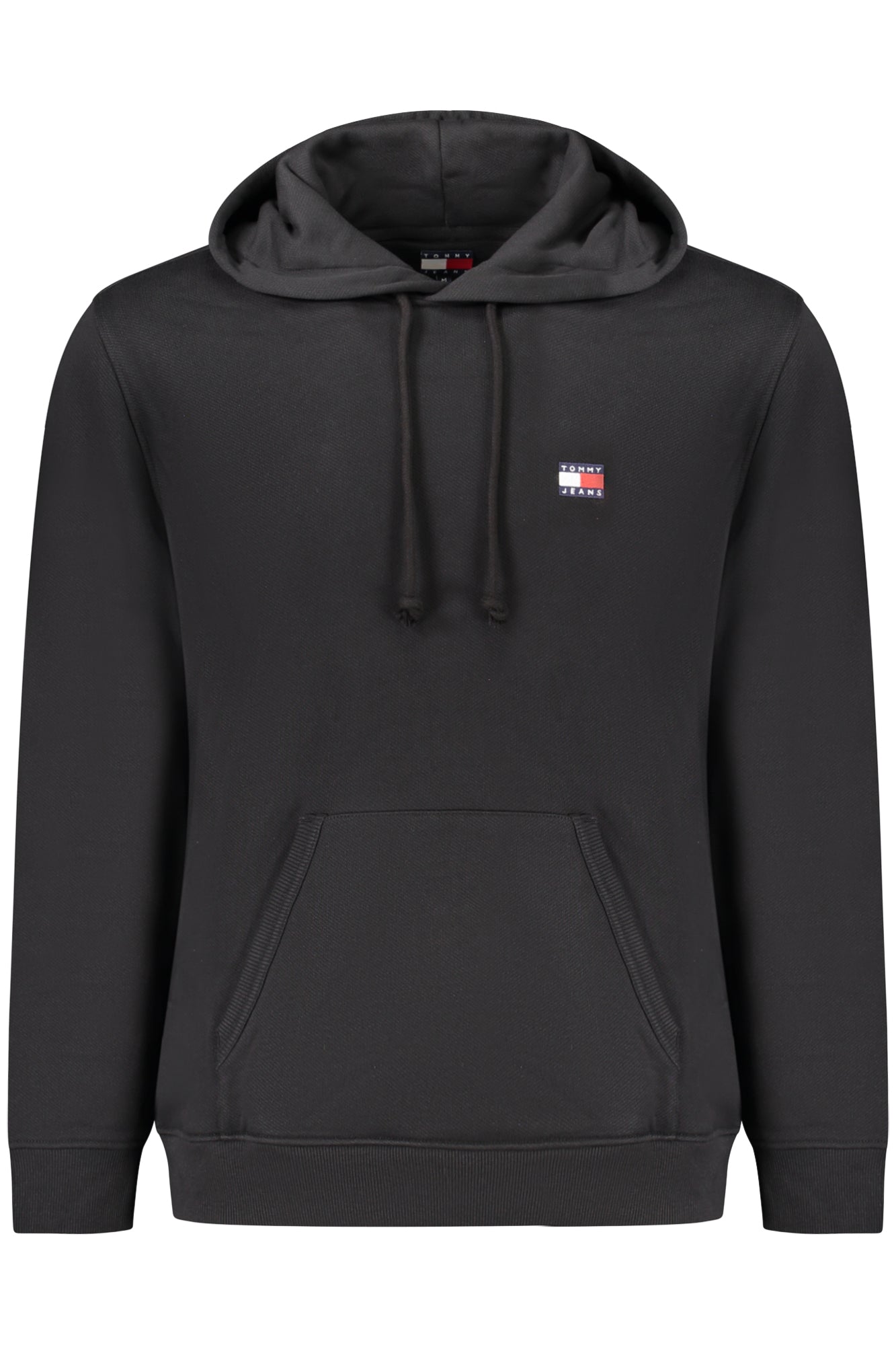 DM0DM20258_NEBDS – Herren Kapuzen-Sweatshirt ohne Reißverschluss, schwarz, aus Fleece – Größe: S, M, L, XL, 2XL, 3XL – Farbe: Nero