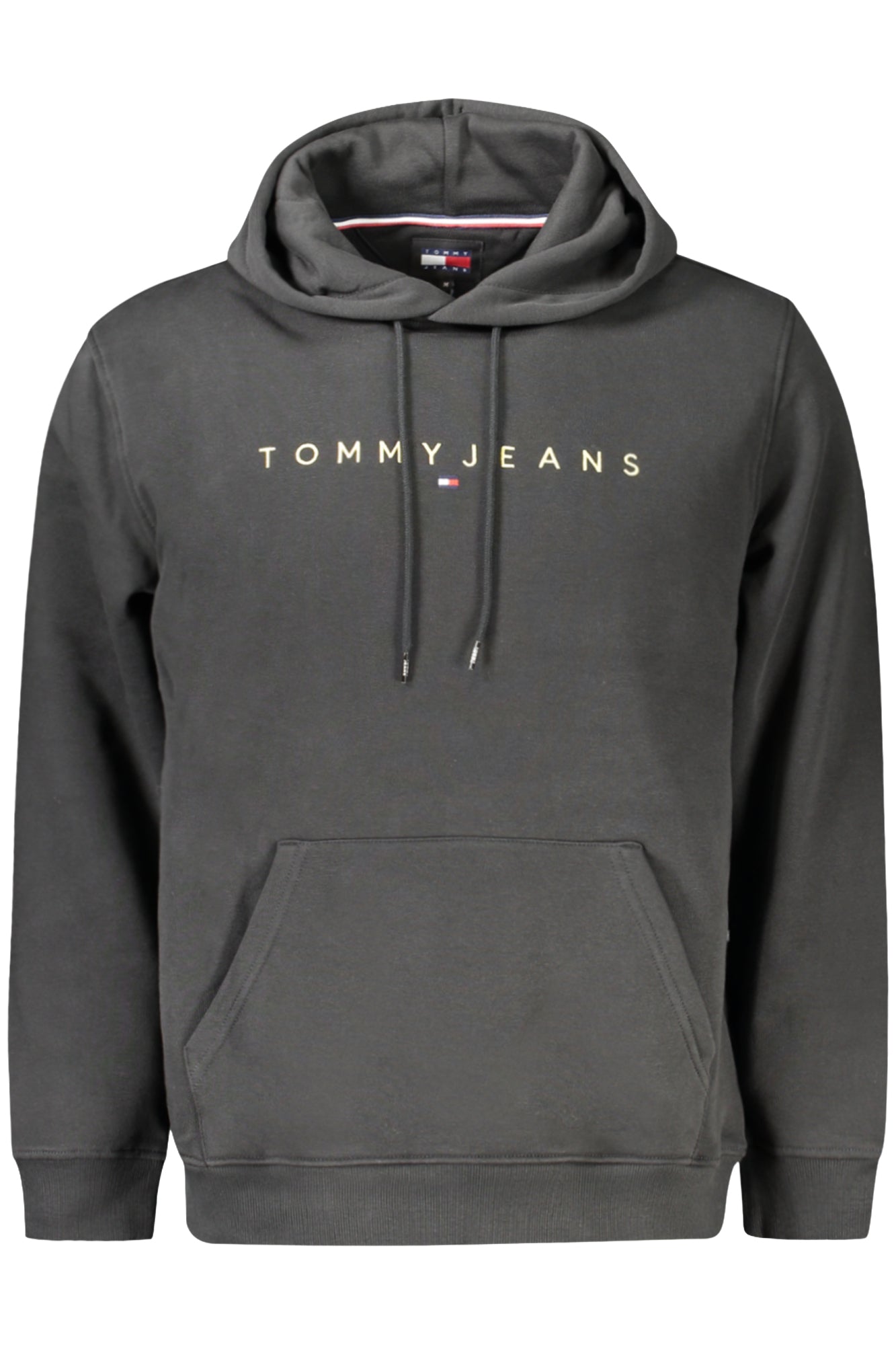 DM0DM20503_NEBDS – Herren-Sweatshirt Schwarz - Gefüttert, Kapuze, Stickerei, 50% Baumwolle – Größe: M, XL, L – Farbe: Nero