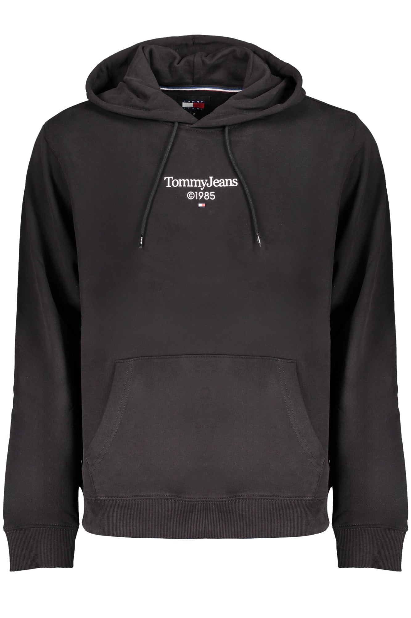 DM0DM18610_NEBDS – Herren Schwarz Kapuzenpullover: Angerauter Regular Fit Sweatshirt – Größe: S, M, L, XL, 2XL – Farbe: Nero
