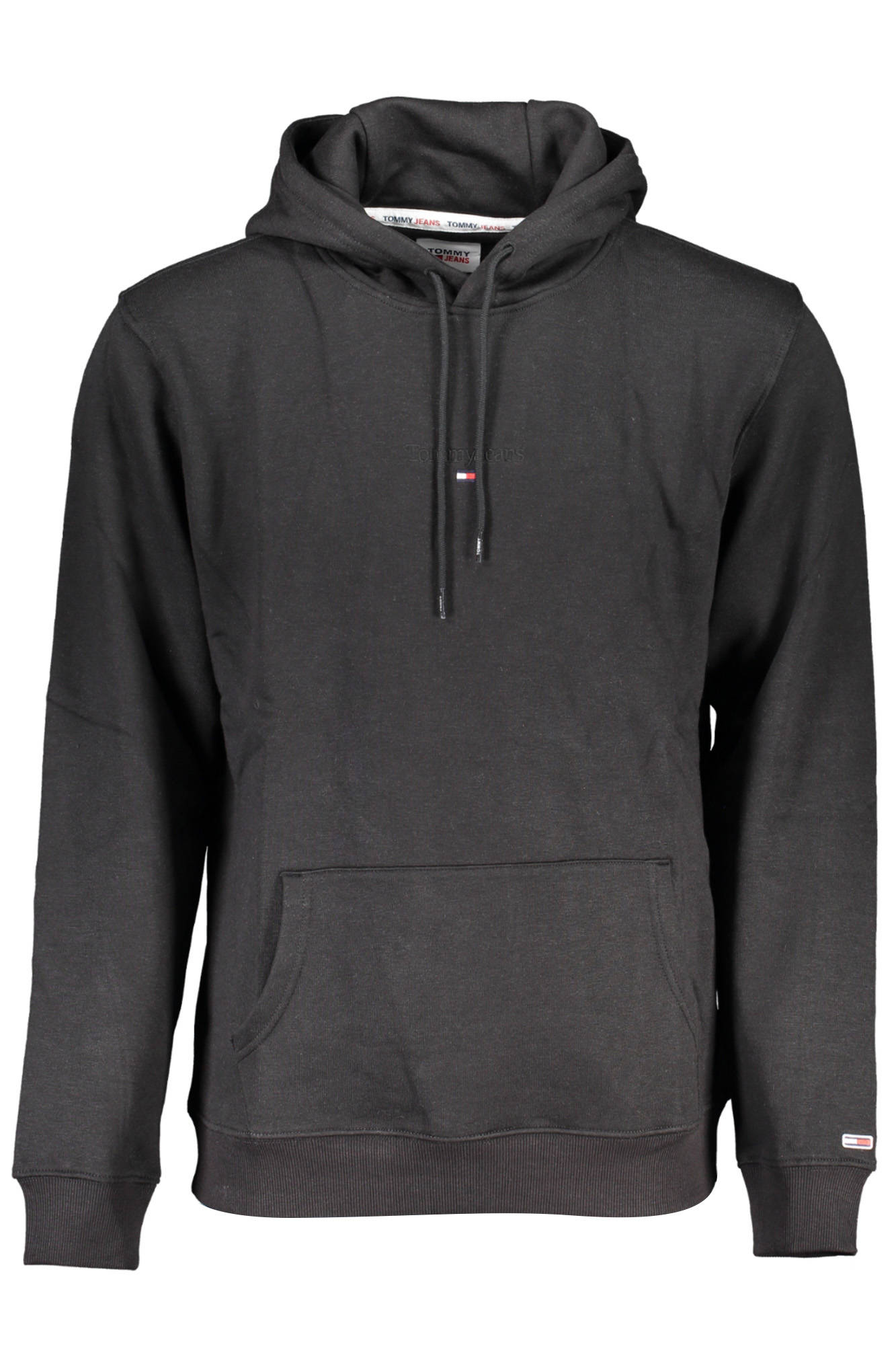 DM0DM16800_DA92B87_NEROBDS – Schwarzes Herren-Sweatshirt ohne Reißverschluss aus 95% Baumwolle – Größe: S, M, L, XL, 2XL – Farbe: Nero