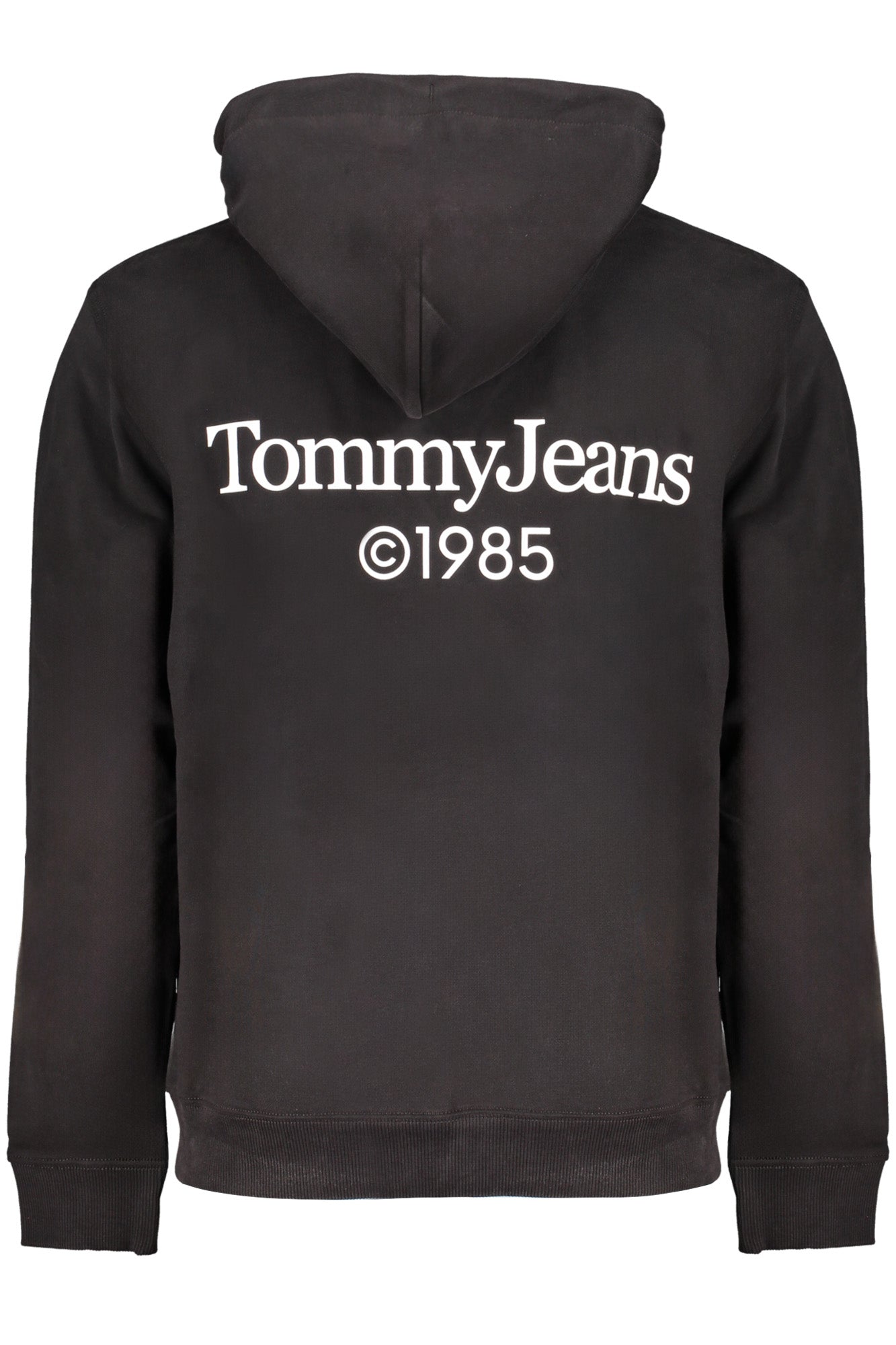 DM0DM18610_NEBDS – Herren Schwarz Kapuzenpullover: Angerauter Regular Fit Sweatshirt – Größe: S, M, L, XL, 2XL – Farbe: Nero