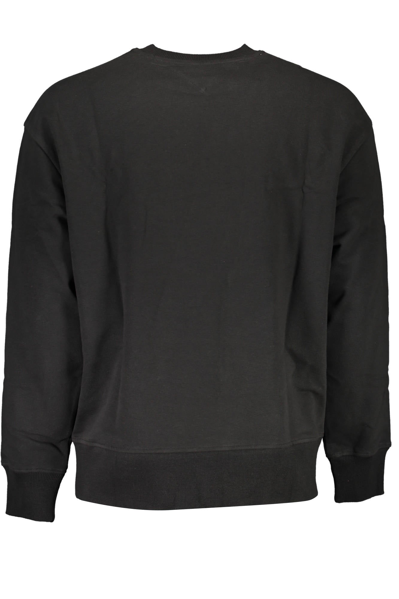 DM0DM15206_NERO_BDS – Elegantes Herren-Sweatshirt Schwarz – Nachhaltig mit Stickerei-Details – Größe: XL, 2XL – Farbe: Nero