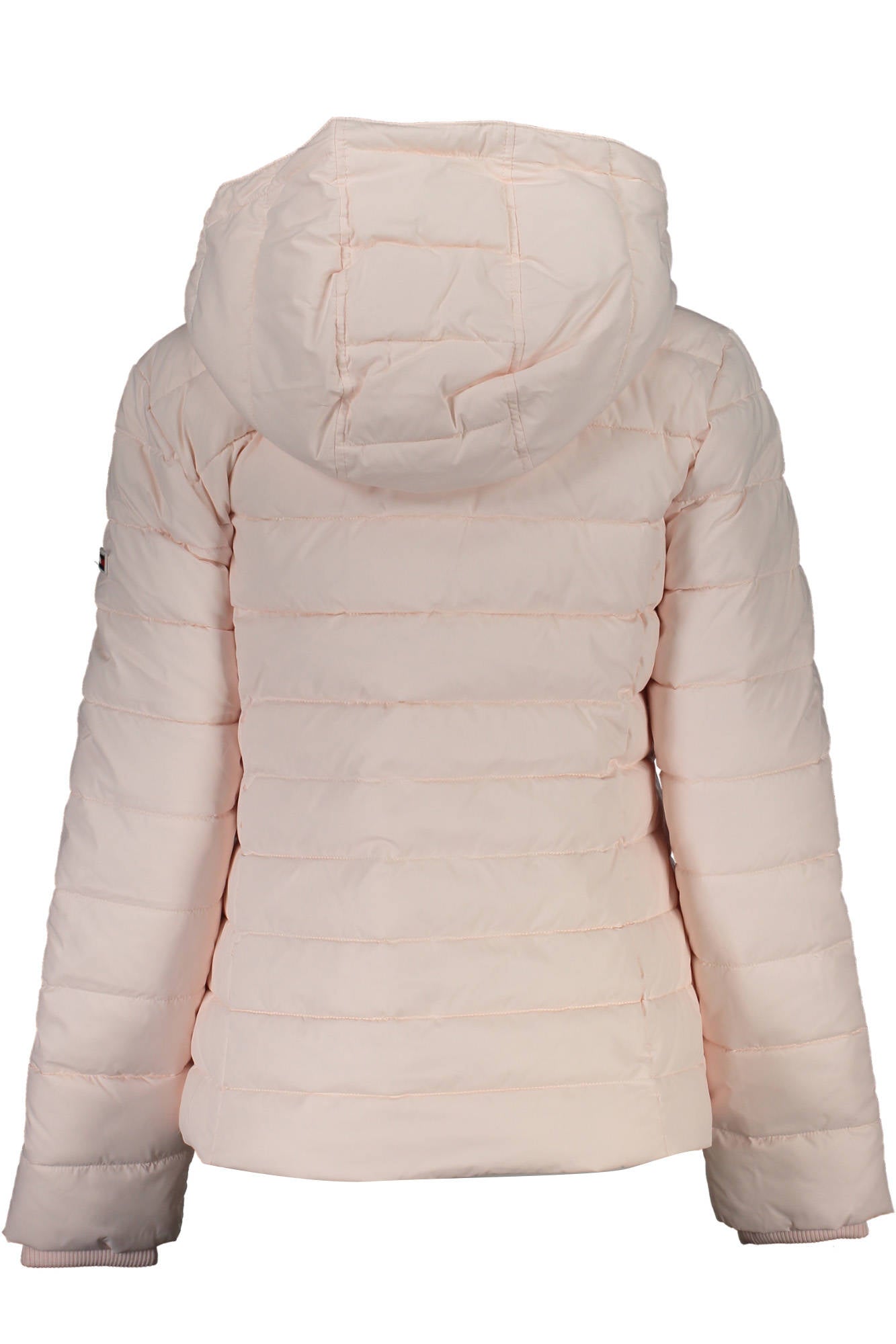 DW0DW13741_16751A3_ROSATJ9 – Rosa Damenjacke mit abnehmbarer Kapuze aus recyceltem Polyester – Größe: XS, S, M, L, XL – Farbe: Rosa
