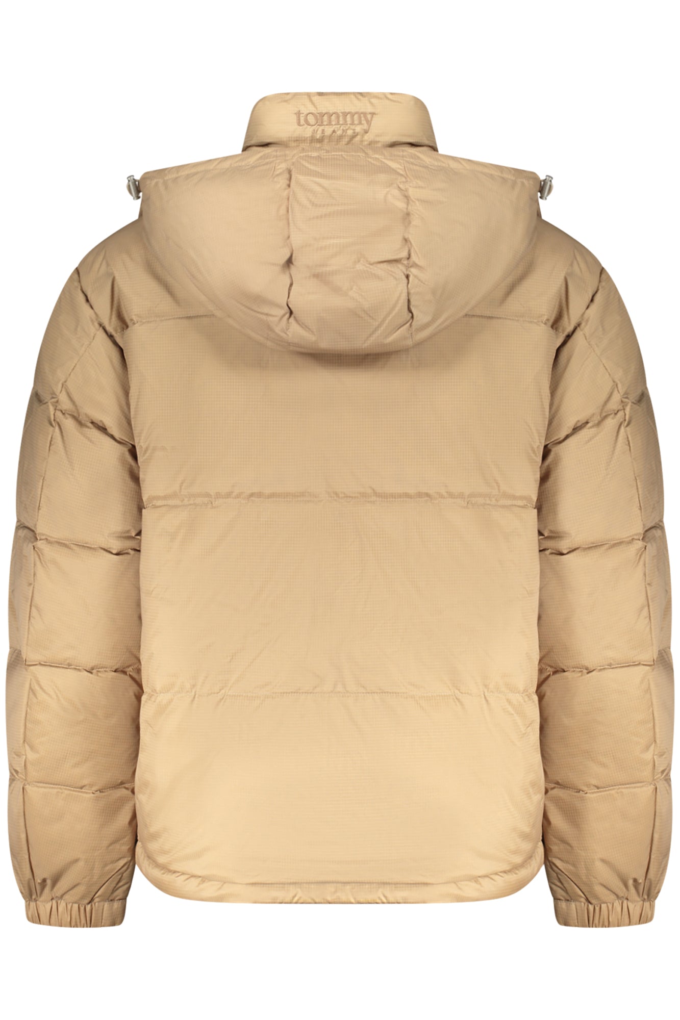 DM0DM22036_BEAFE – Beige Herrenjacke mit Kapuze - Wasserabweisend und stilvoll – Größe: S, M, L, XL – Farbe: Beige