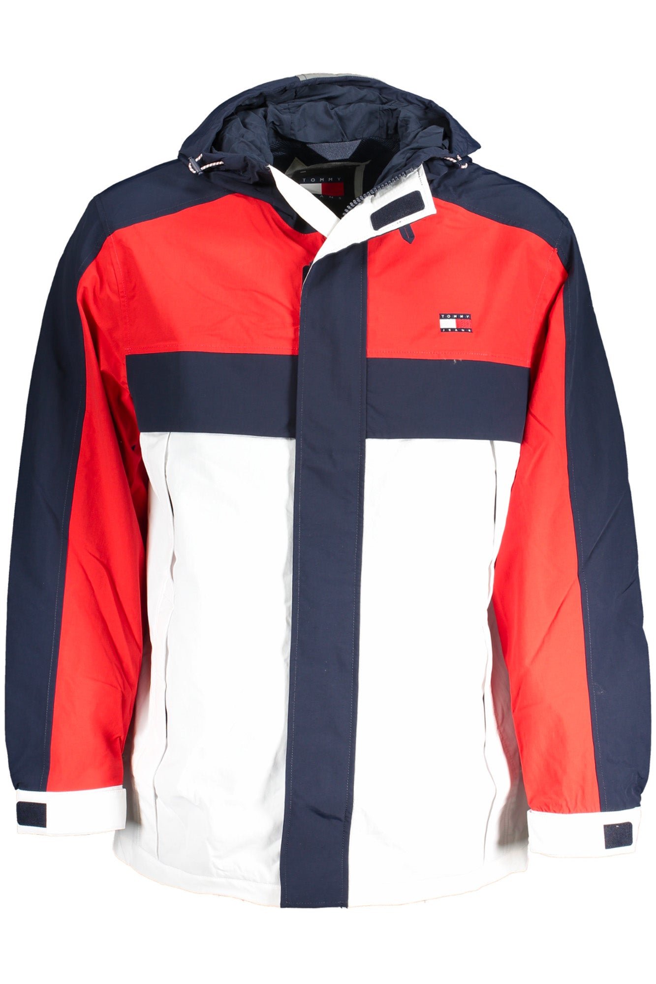 DM0DM19477_BLXNL – Herrenjacke Blau mit Kapuze, Reißverschluss & recyceltem Nylon – Größe: S, M, L, XL, 2XL – Farbe: Blu