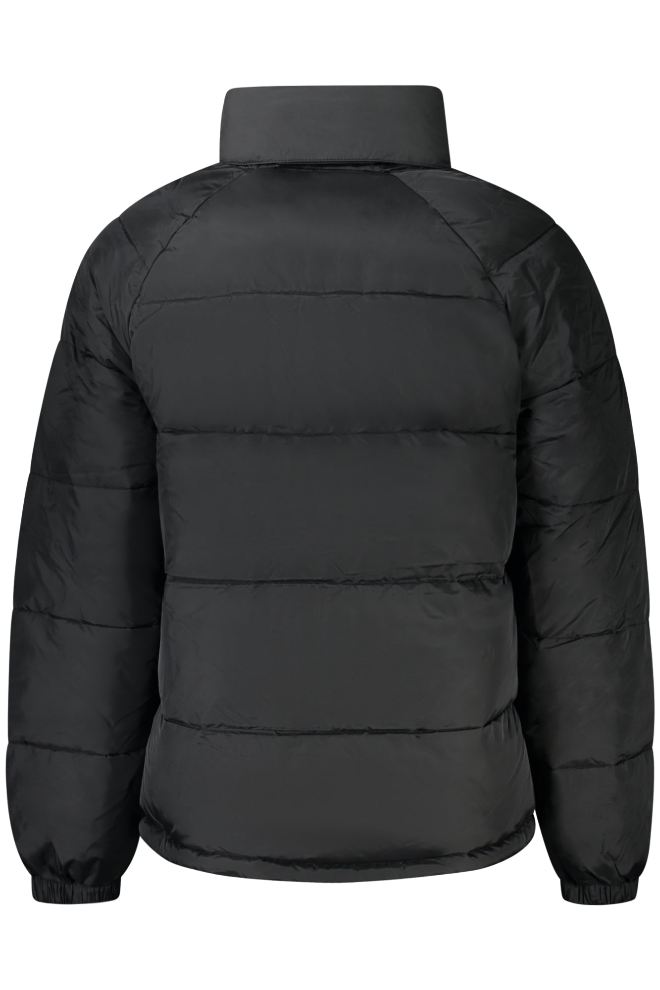 DM0DM20003_NEBDS – Stylische Herrenjacke in Schwarz mit abnehmbarer Kapuze und Logo – Größe: S, M, L, XL, 2XL – Farbe: Nero