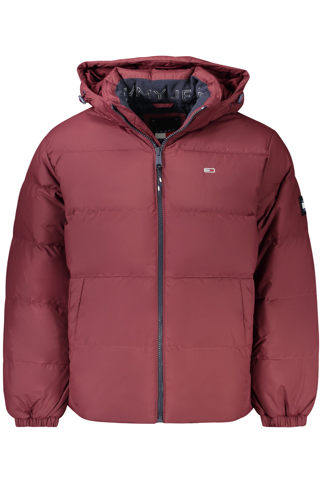 DM0DM19786_ROVLP – Herrenjacke Rot – Abnehmbare Kapuze, Stickerei, 95% Recycelt – Größe: S, M, L, XL, 2XL – Farbe: Rosso