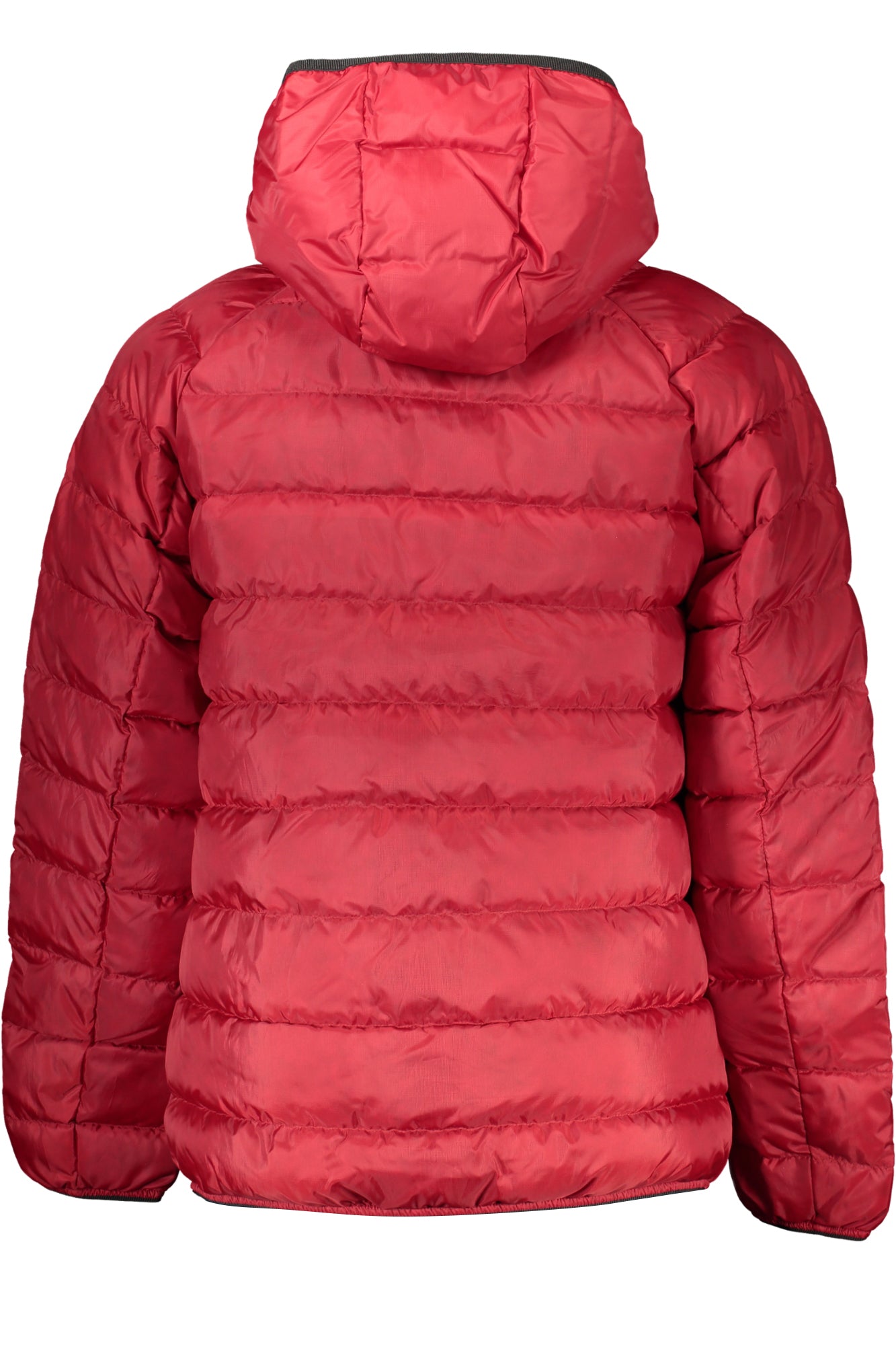 DM0DM17882_ROXMO – Stylische rote Herrenjacke mit Kapuze aus recyceltem Material – Größe: S, M, L, XL, 2XL – Farbe: Rosso