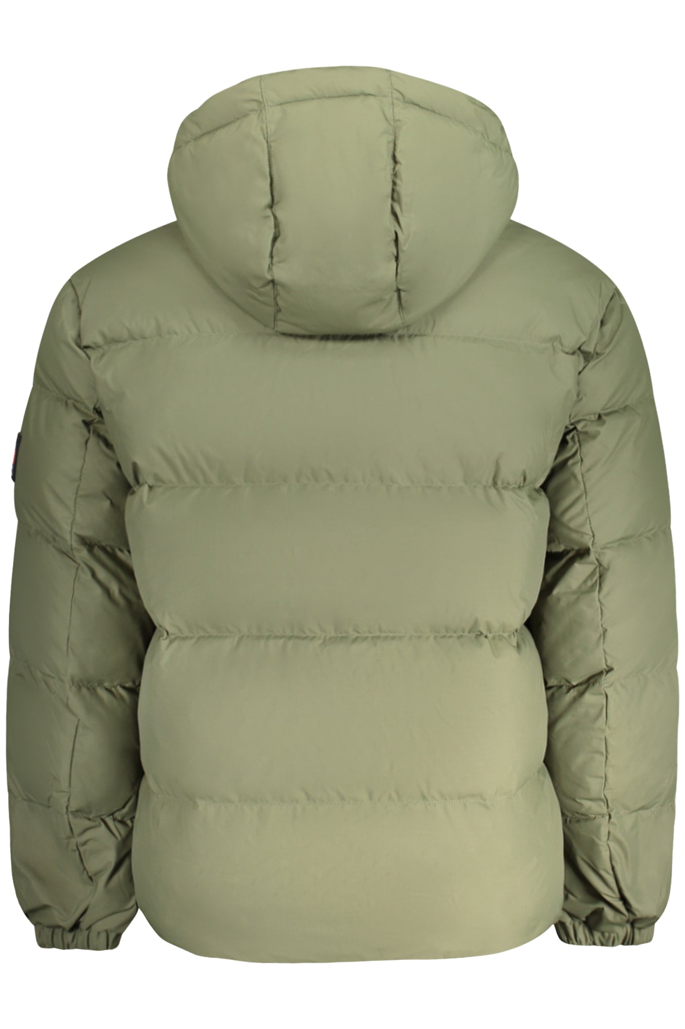 DM0DM19786_VEM12 – Herrenjacke Grün: Nachhaltige Jacke mit Kapuze & Applikationen – Größe: S, M, L, 2XL, XL – Farbe: Verde