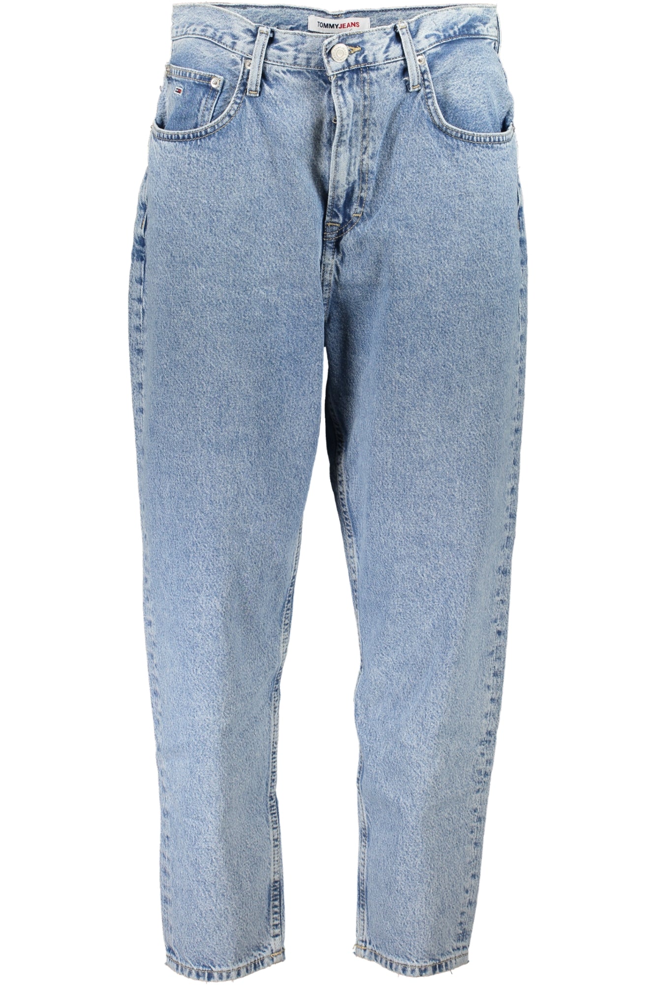 DW0DW15998_AZ1AB – Nachhaltige Damen Mom Jeans in Blau mit Vintage-Look und Stickerei – Größe: 27L30, 29L30, 30L30, 31L30, 32L30, 26L30, 28L30 – Farbe: Azzurro
