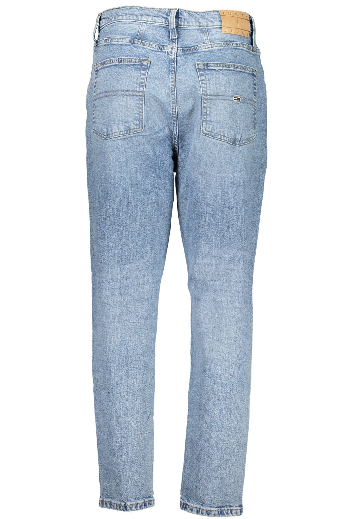 DW0DW17275_AZ1AB – Blaue Damen Mom-Jeans - Ultra High Slim Fit mit 5 Taschen – Größe: 27L32, 28L32, 31L32 – Farbe: Azzurro