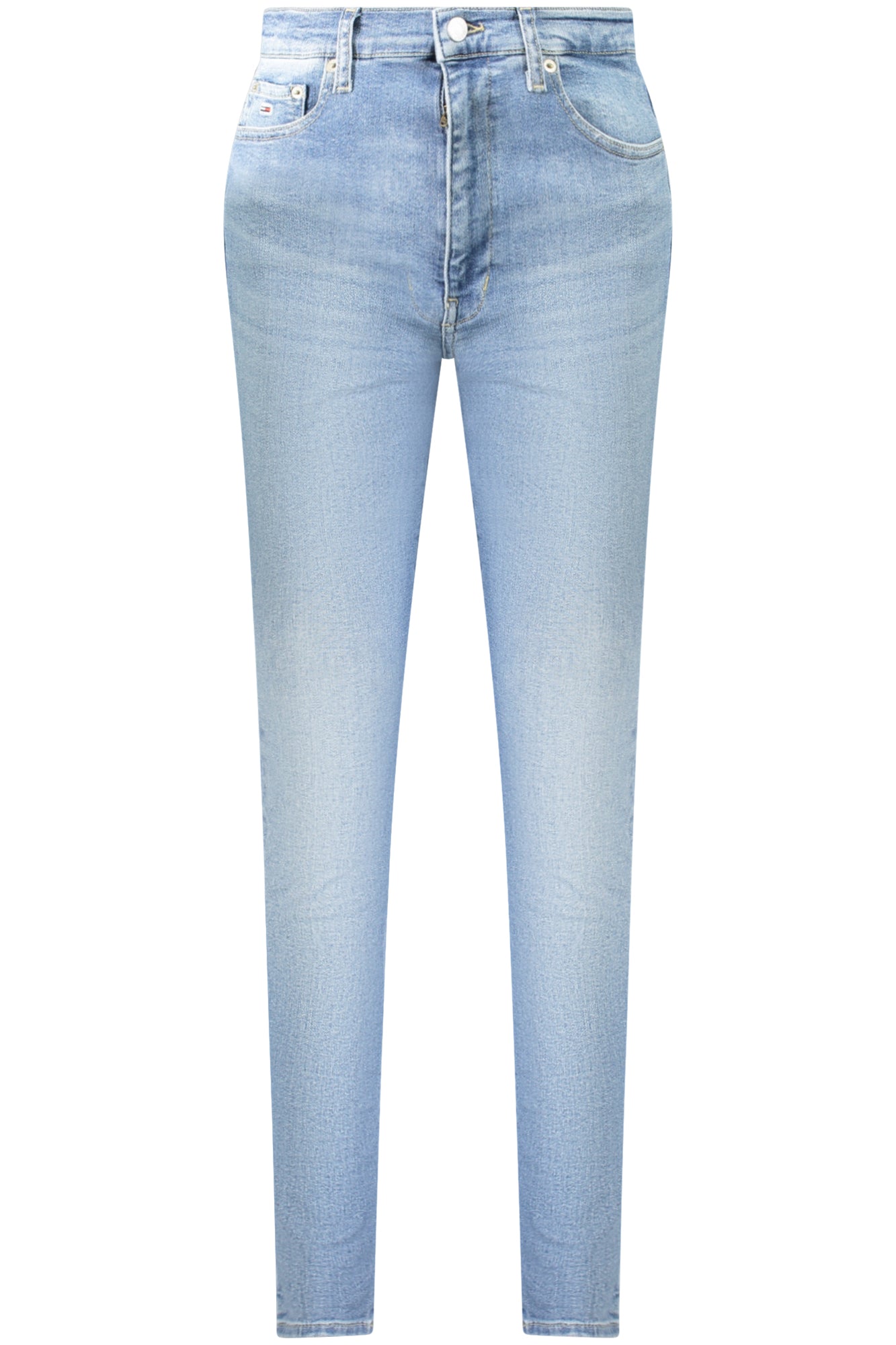 DW0DW20223_BL1A5 – Hochwertige Damen-Jeans: Sylvia High Skinny aus blauem Denim – Größe: 25L32, 26L32, 27L32, 28L32, 29L32, 30L32 – Farbe: Blu