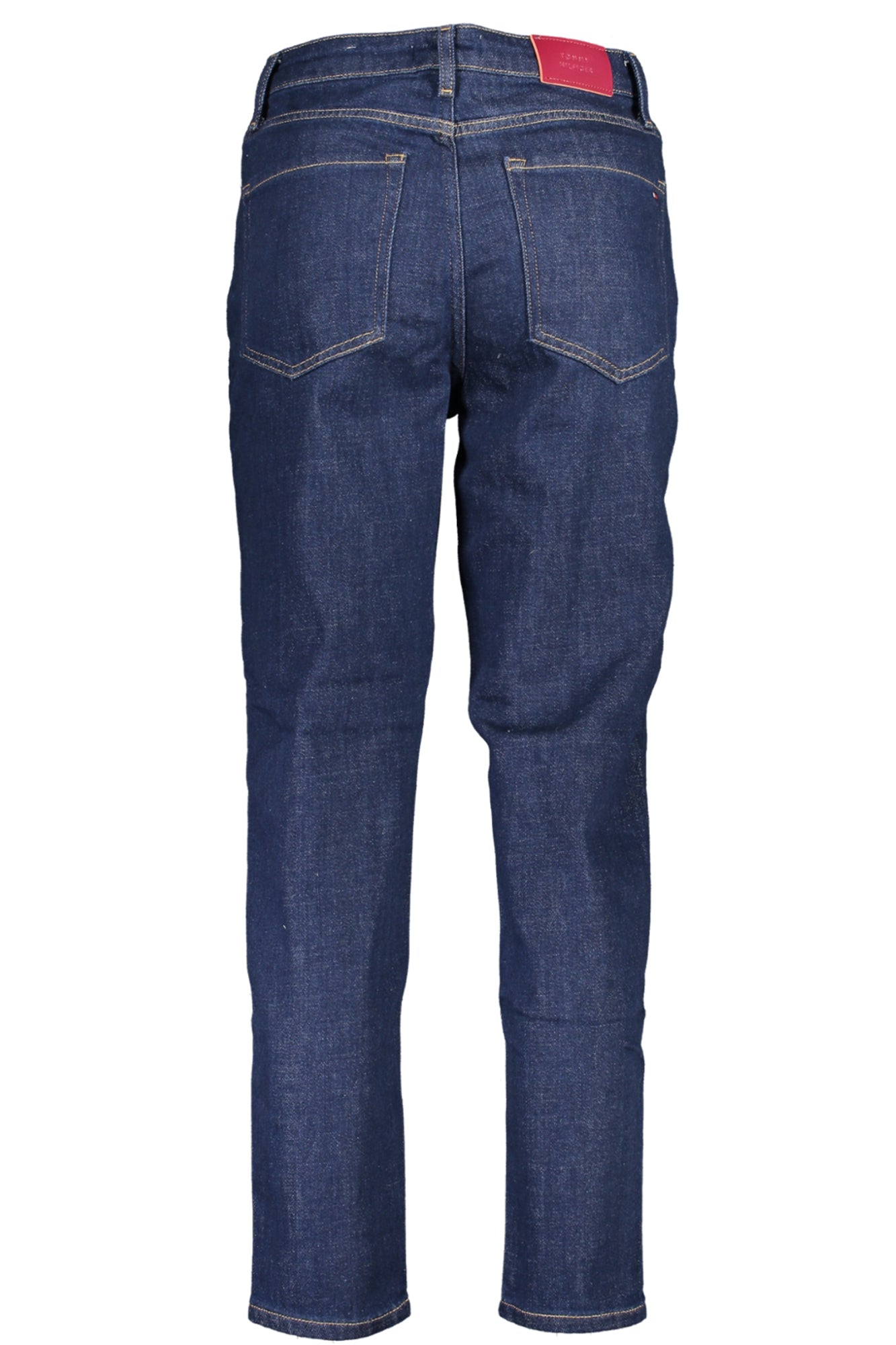 WW0WW40287_BL1AP-30 – Nachhaltige Damen-Jeans aus Blauem Denim - Tapered mit 5 Taschen – Größe: 25L30, 26L30, 27L30, 29L30, 31L30, 32L30 – Farbe: Blu