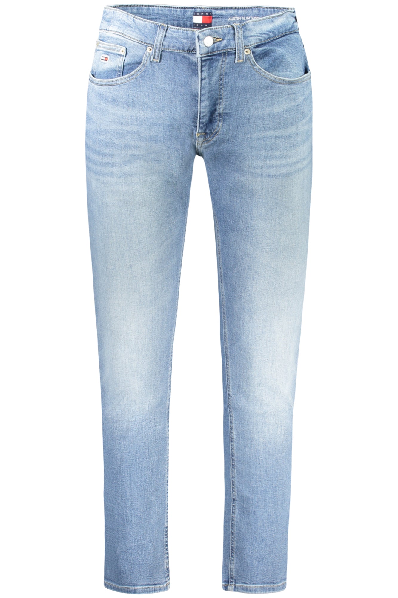 DM0DM20547_AZ1A5 – Schmale Herrenjeans aus blauer Bio-Denim mit gewaschenem Effekt – Größe: 31L32 – Farbe: Azzurro